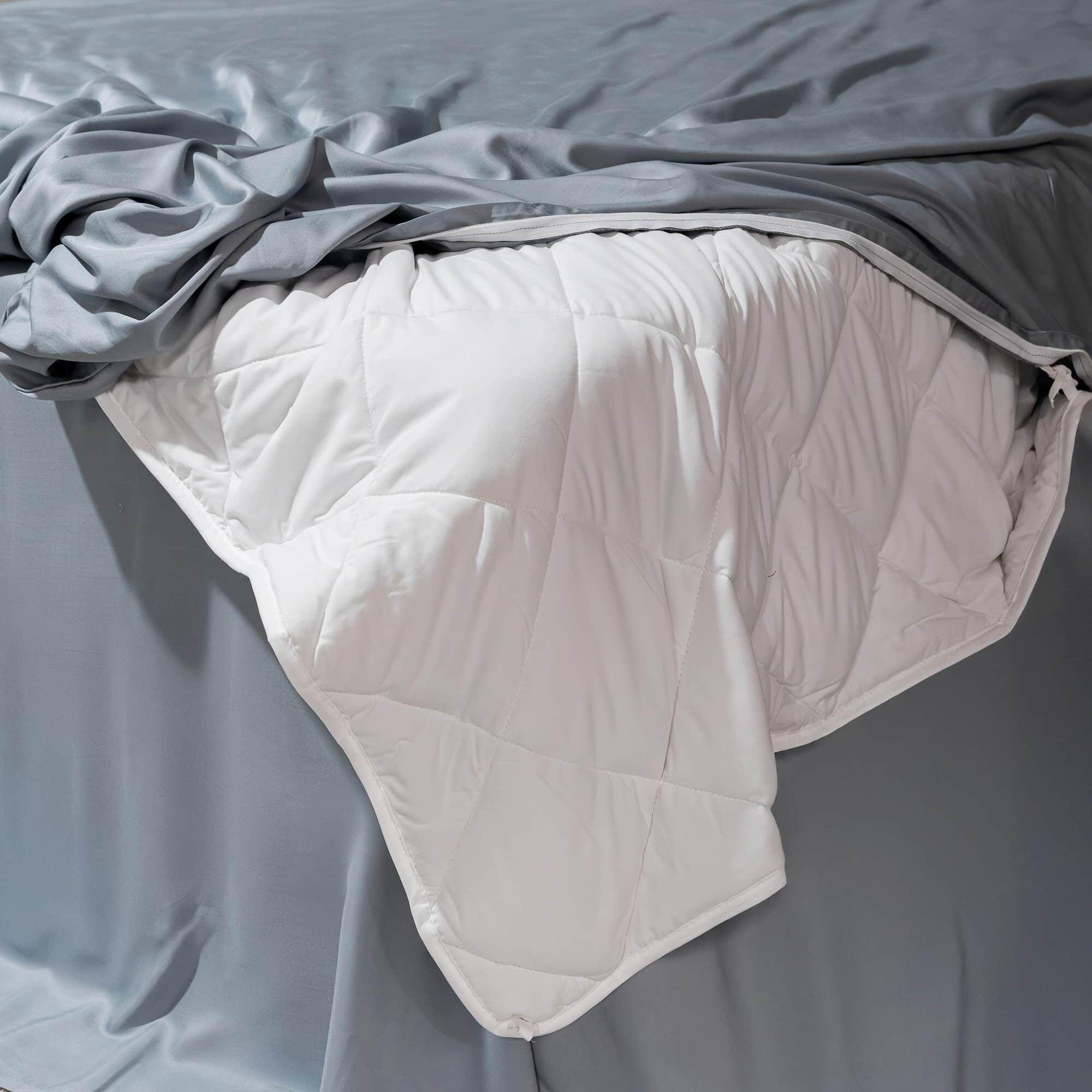 Manta Pesada + Cobertor Bambú 1/1,5 Plazas 7 Kg Antiestrés-4