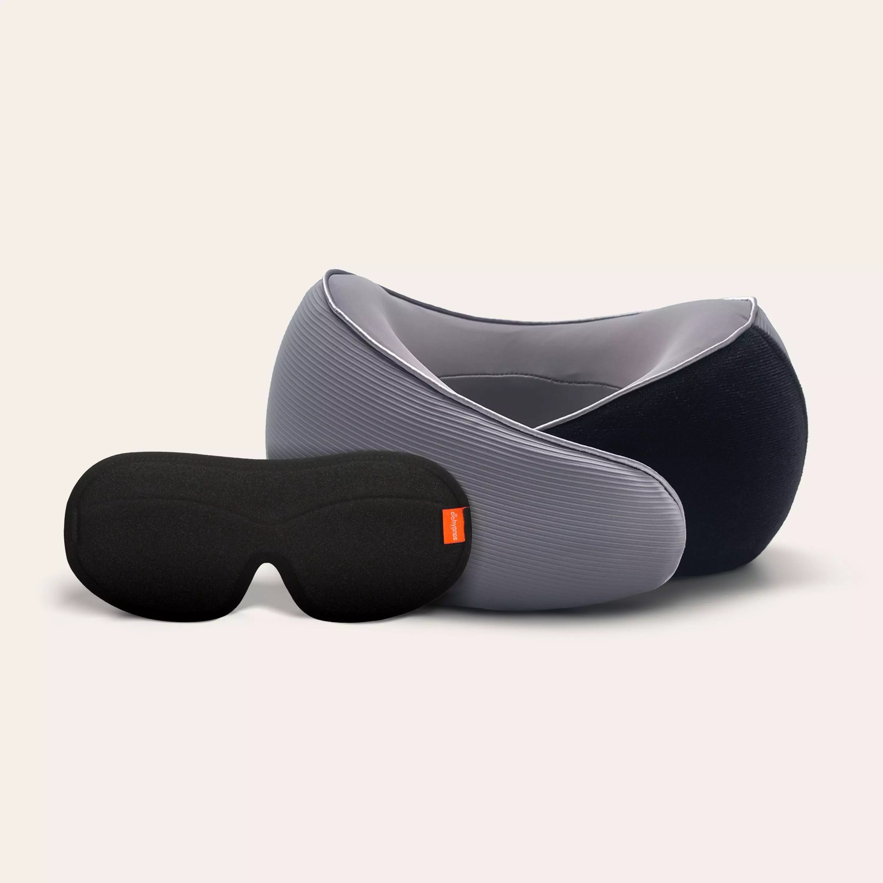 Pack Viajero | Antifaz Negro + Almohada De Viaje | Hypnos-1