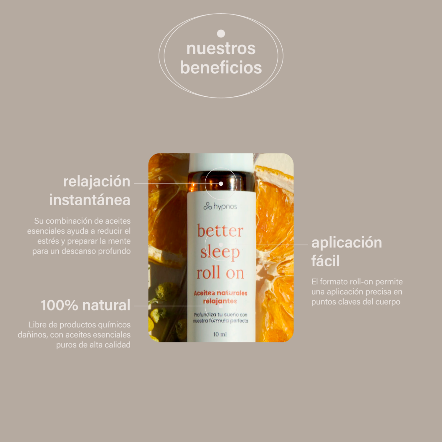 Roll On de Aromaterapia para Ansiedad y Estrés Duerme Profundo -2