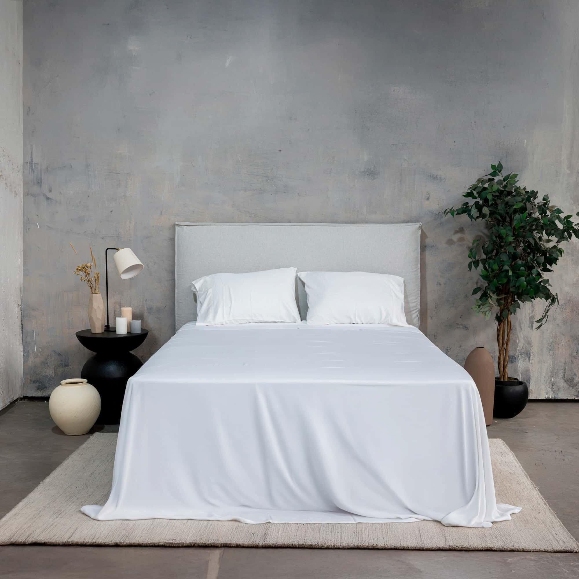 Set Sábanas Fresh Premium Super King 100% Bambú Orgánico 300 Hilos Ultra Suaves y Lisas-4