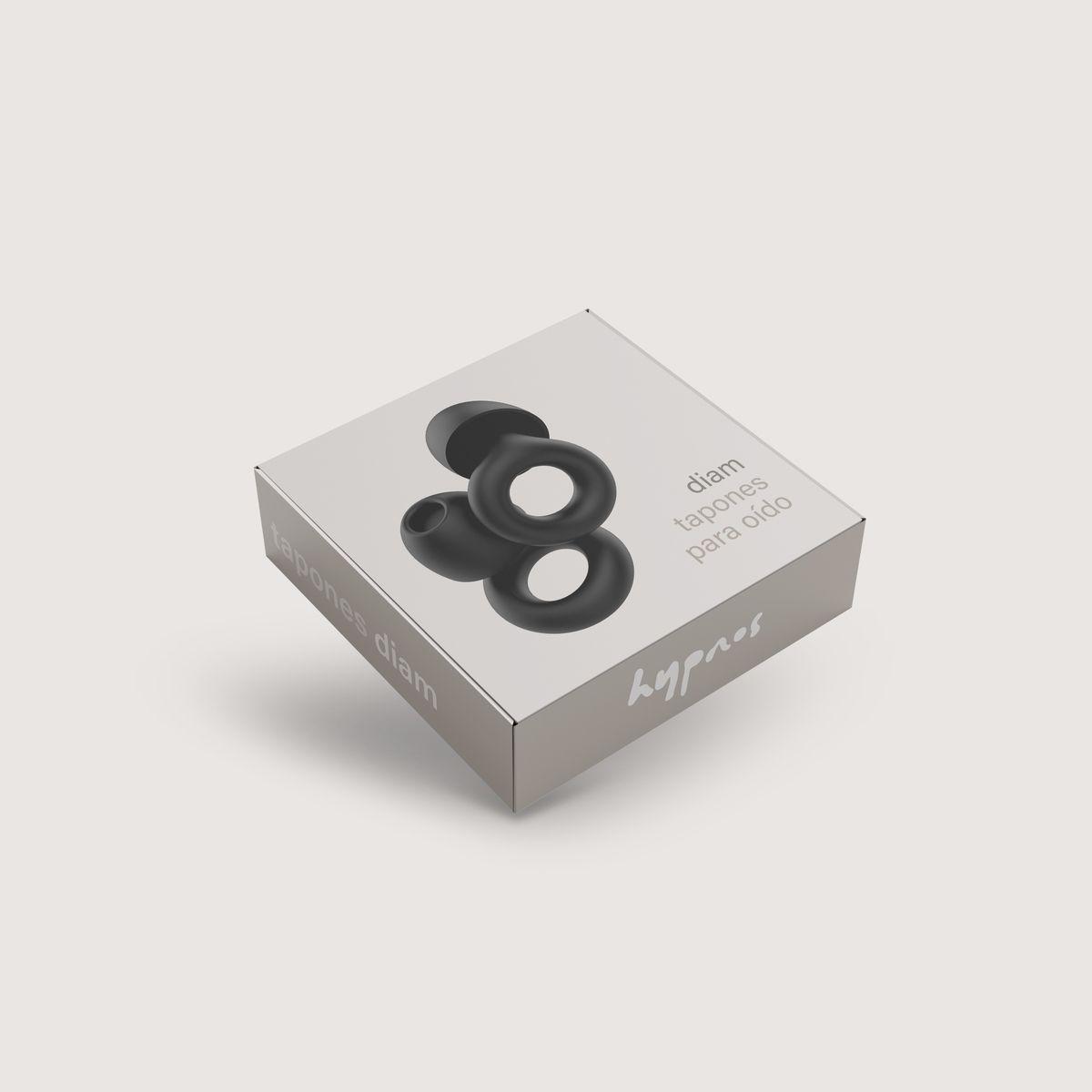 Pack Dulces Sueños | Antifaz Gris y Tapones Negro | Hypnos-5