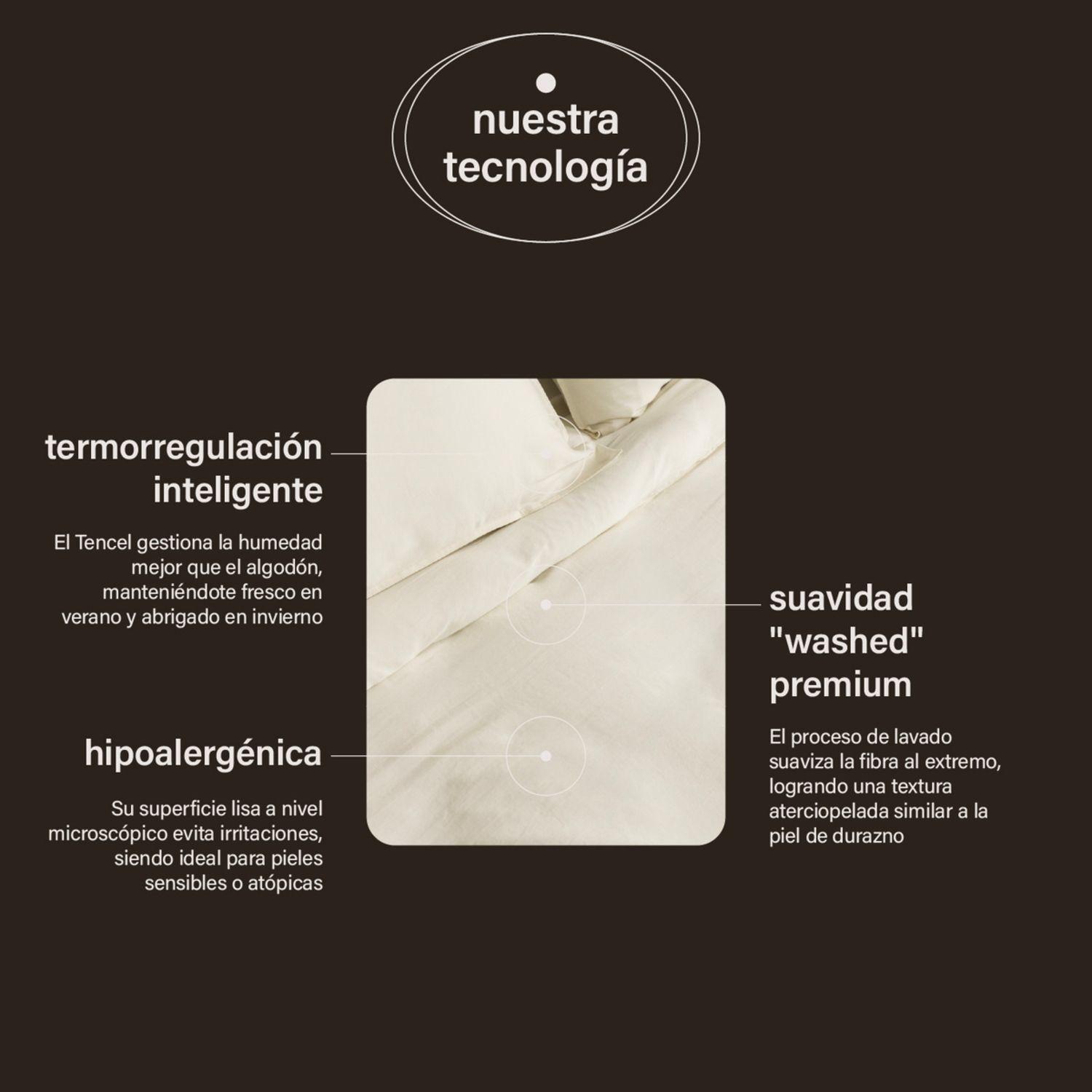 Sábanas Washed Tencel | King | Premium | Hypnos-3