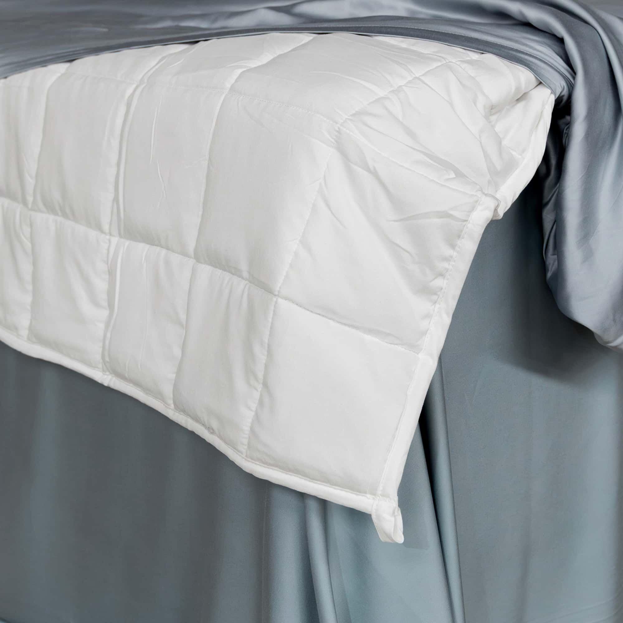 Manta Pesada + Cobertor Bambú King/Super King 9 Kg Antiestrés-4