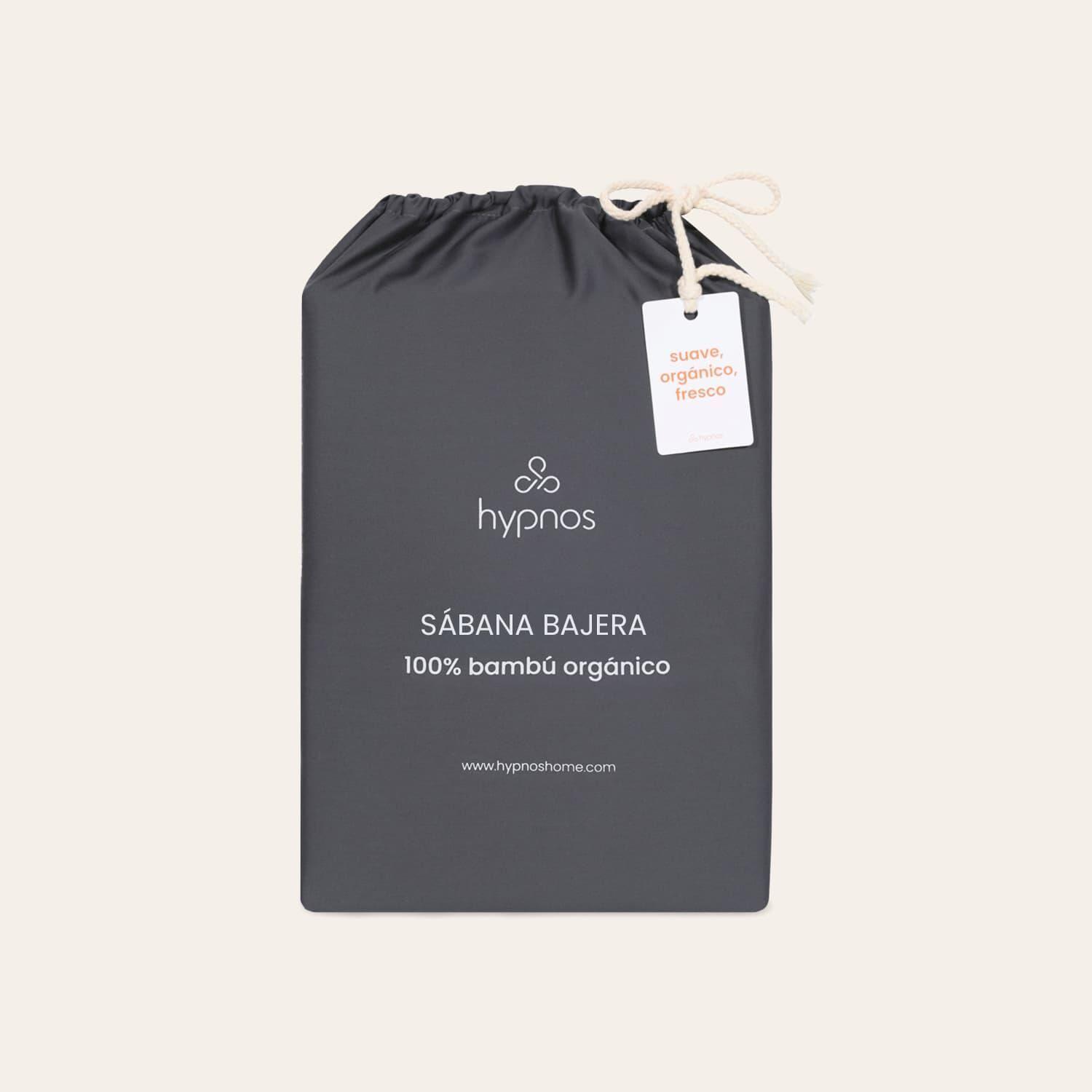 Sábana Bajera Premium 1 Plaza 100% Bambú Orgánico 300 Hilos Ultra Suave-4