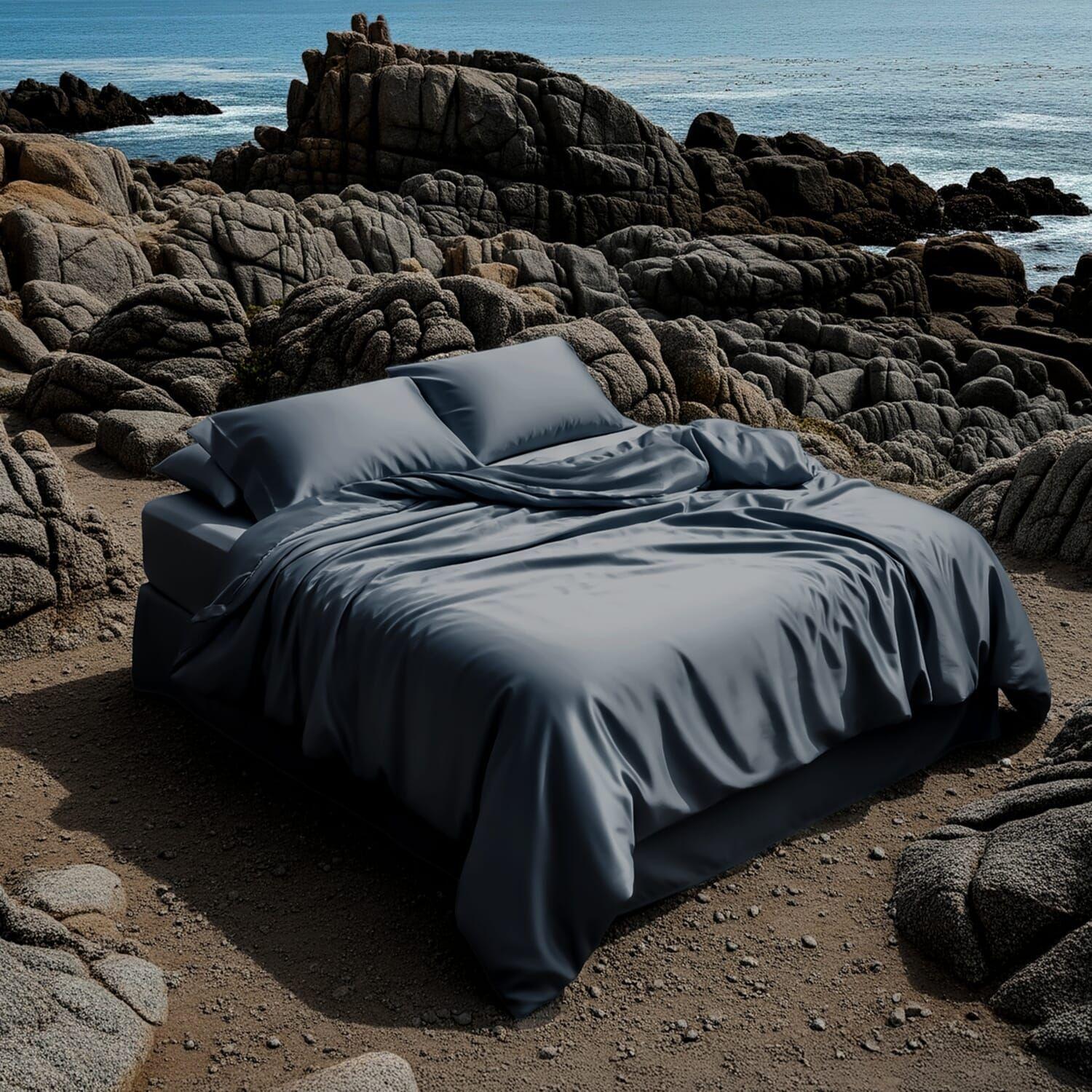 Manta Pesada Premium + Cobertor Bambú King/Super King 11 Kg Antiestrés-2