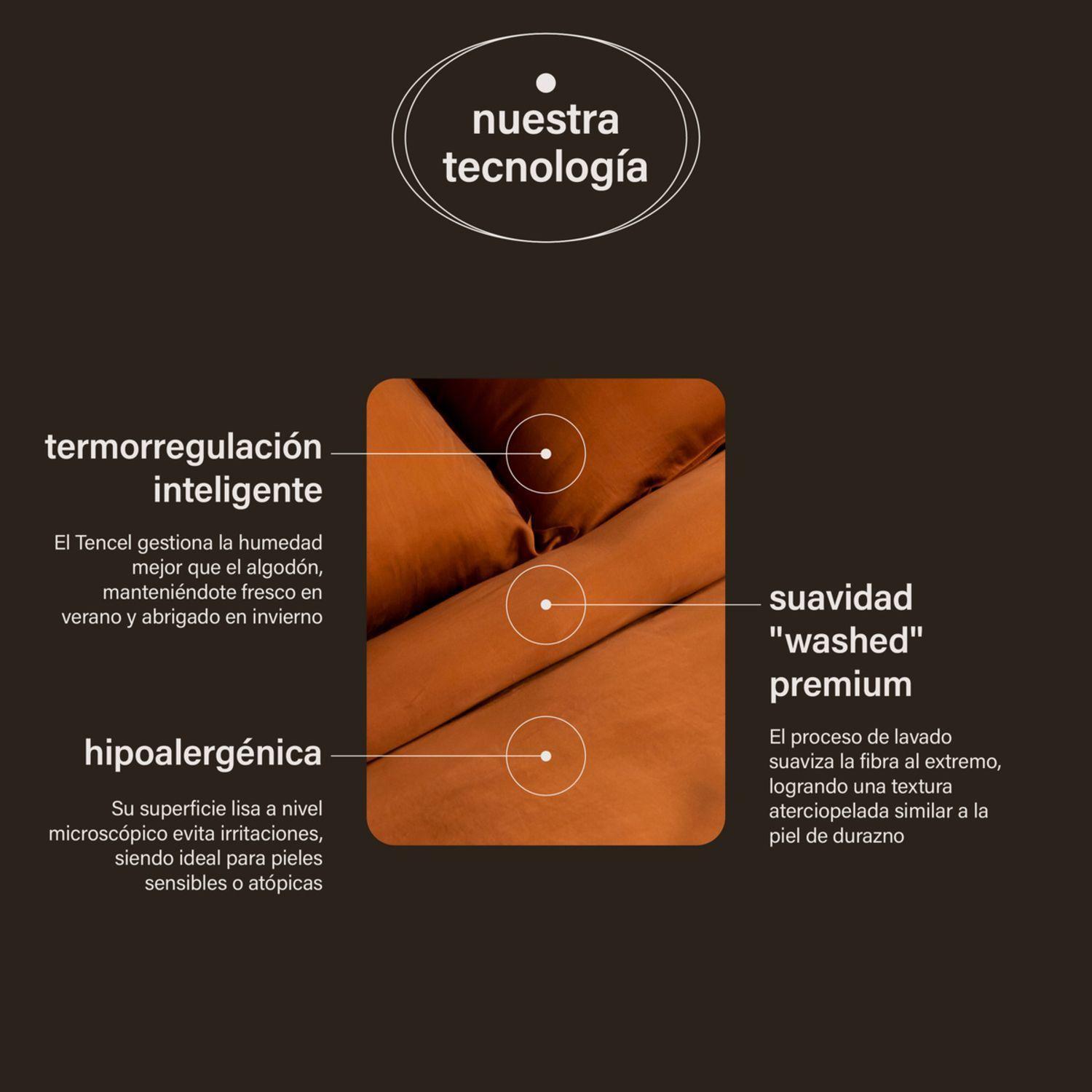 Funda de Plumón Washed Tencel | King | Premium | Hypnos-2