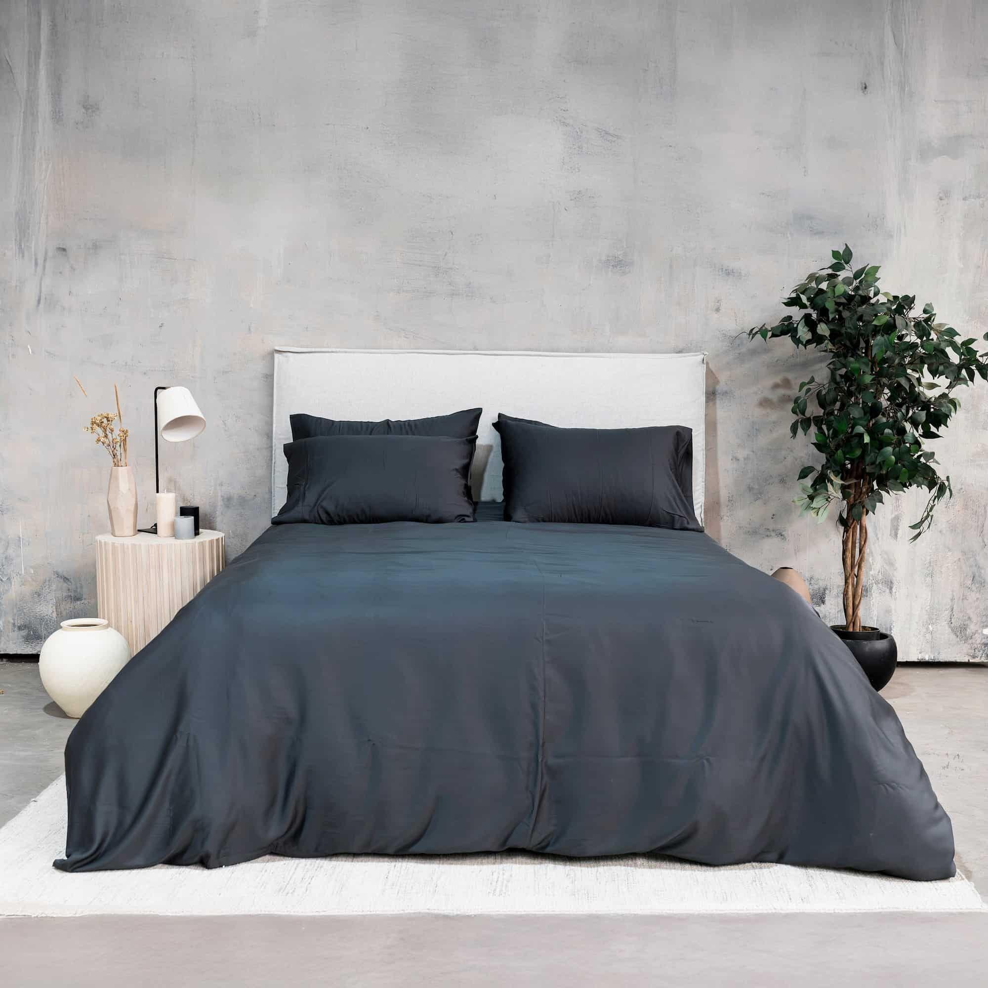 Set Funda de Plumón Premium 2 Plazas 100% Bambú Orgánico 300 Hilos Ultra suaves-5