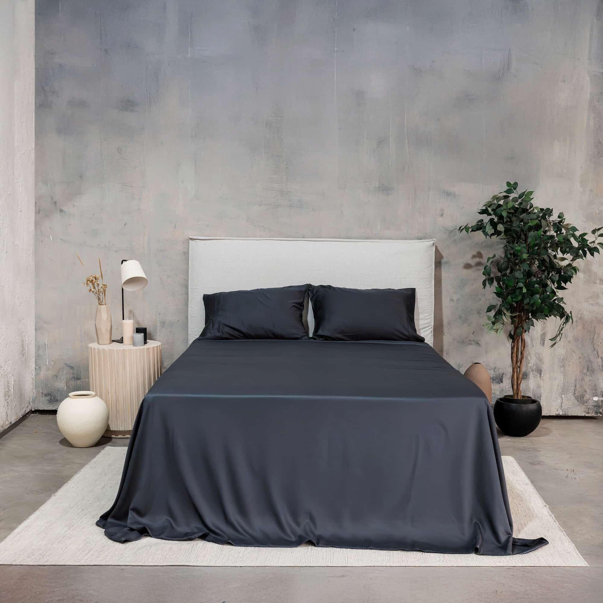 Set Sábanas Fresh Premium 1 Plaza 100% Bambú Orgánico 300 Hilos Ultra Suaves y Lisas-4