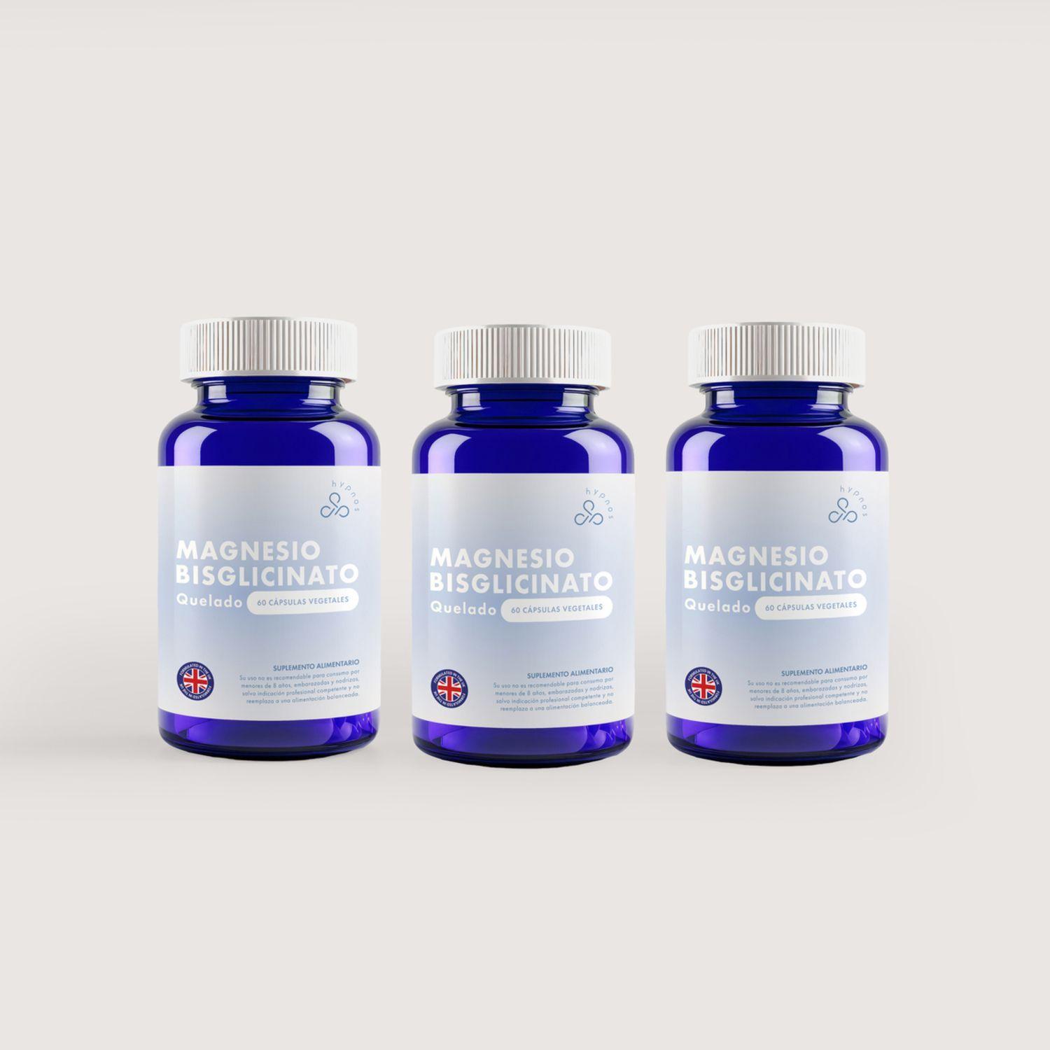 Pack x3 Magnesio Bisglicinato Quelado Sleep Plein-0