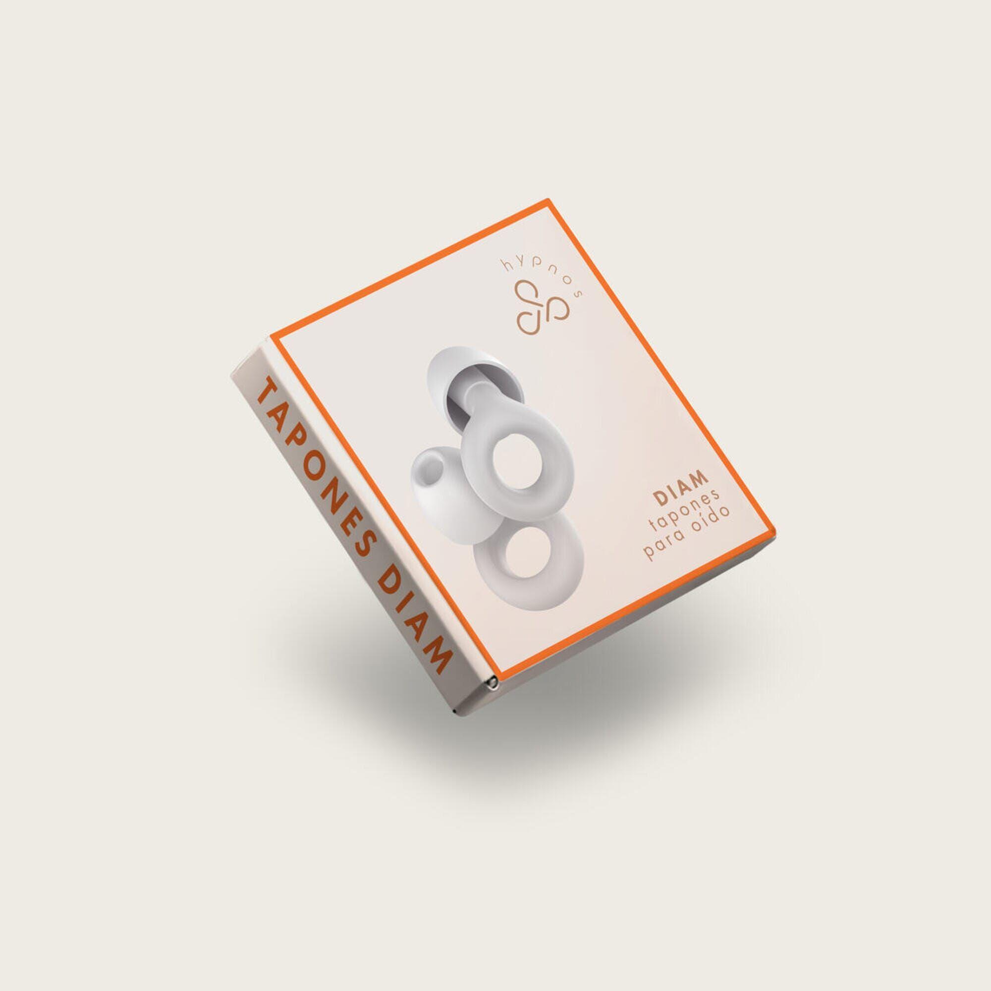 Tapones para Oídos Reutilizables e Hipoalergénicos Silicona 30 db Negro-4