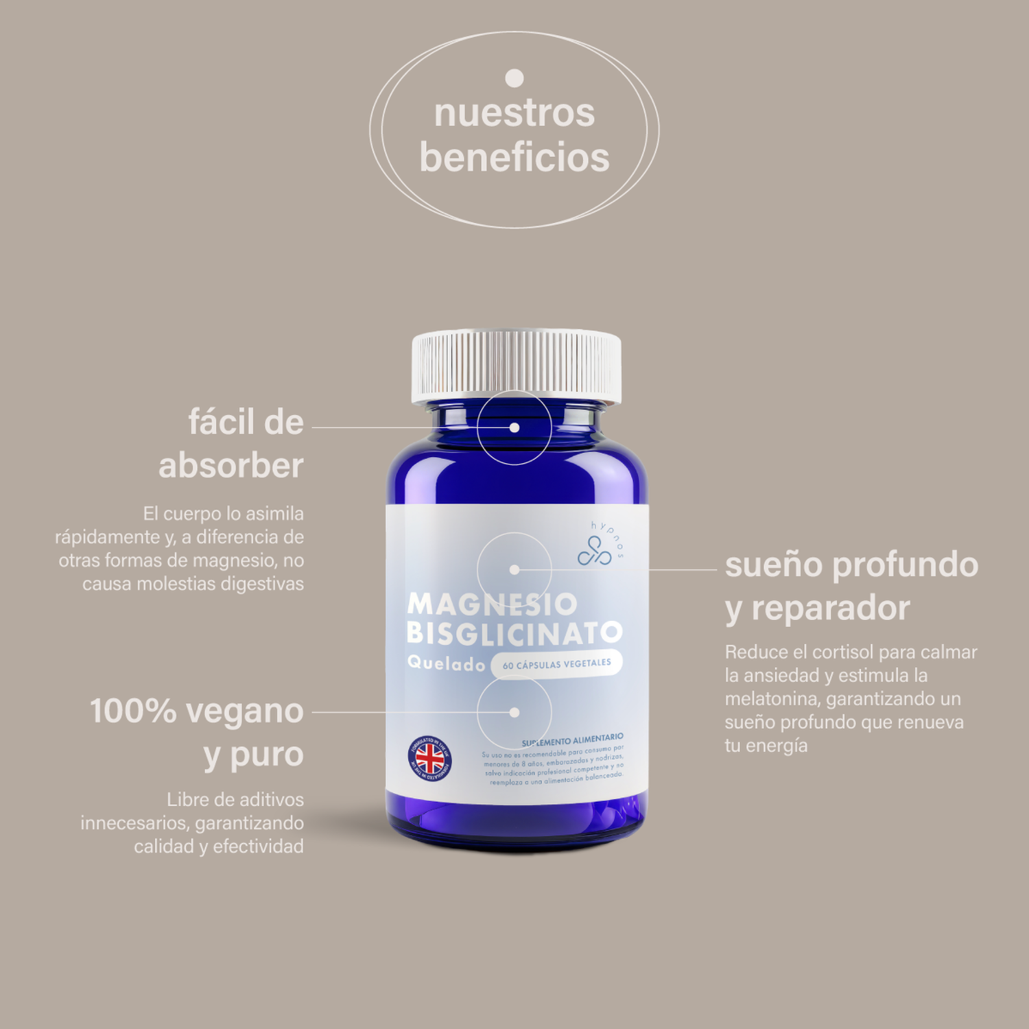 Magnesio Bisglicinato Quelado Sleep Plein-1