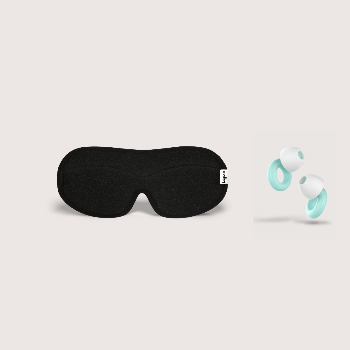 Pack Dulces Sueños | Antifaz y Tapones Negro | Hypnos-0