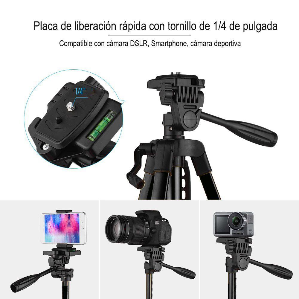 Tripode Camara Profesional Tripode Universal Tripode Celular-4
