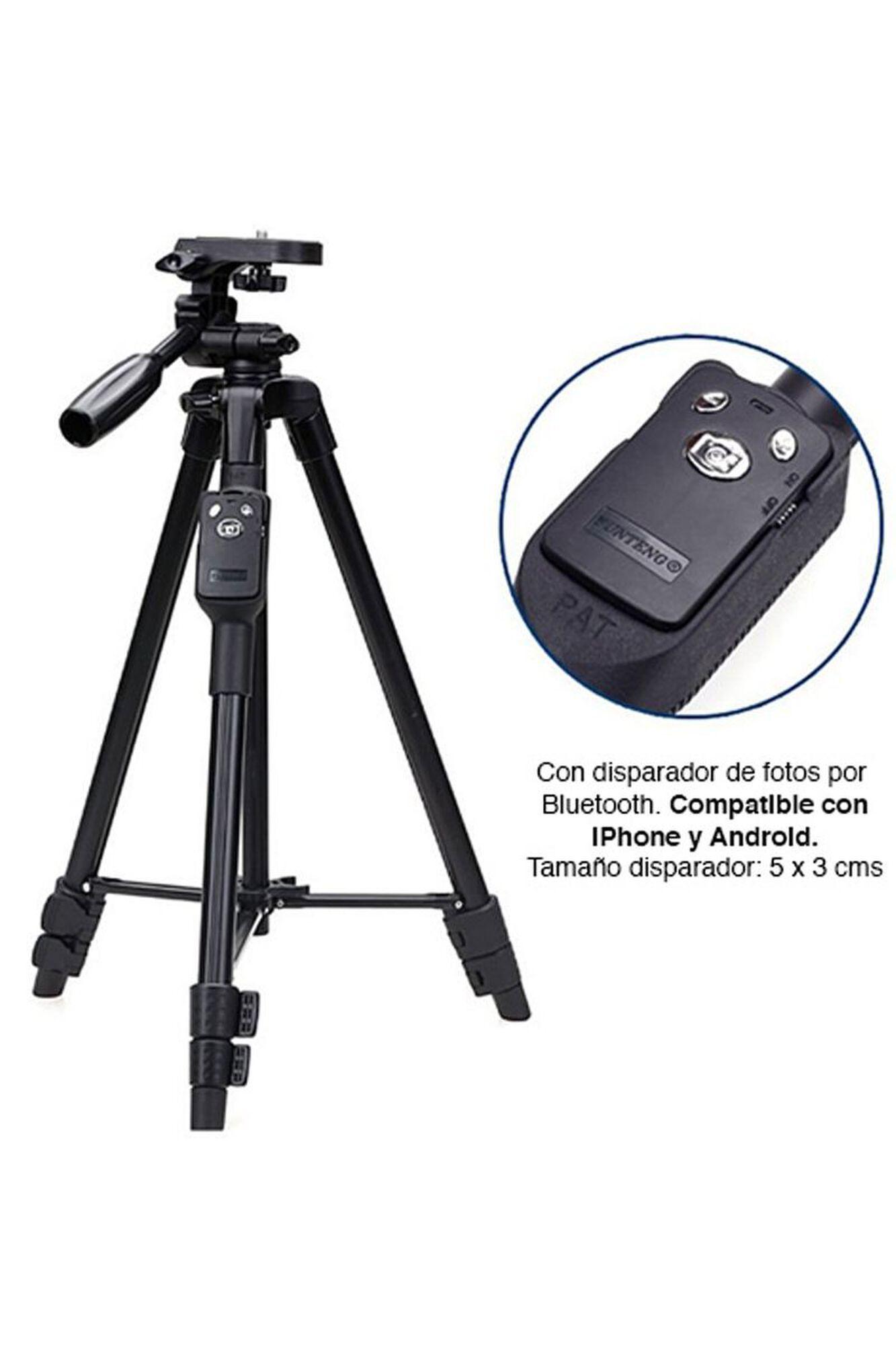 Tripode Para Celular iPhone Camara Con Disparador Bluetooth-5