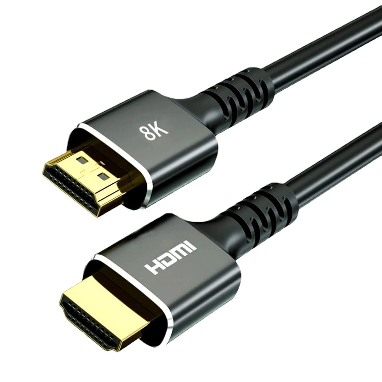Cable Hdmi 8k De 3 Metros Ultra Hd V2.1 De Alta Velocidad-3