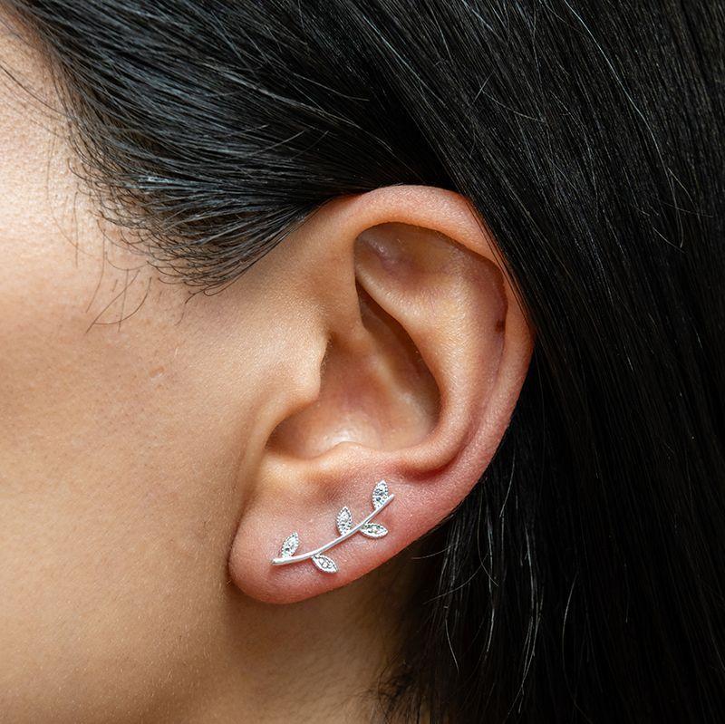 Aros trepadores plata 925 BRIONE-1