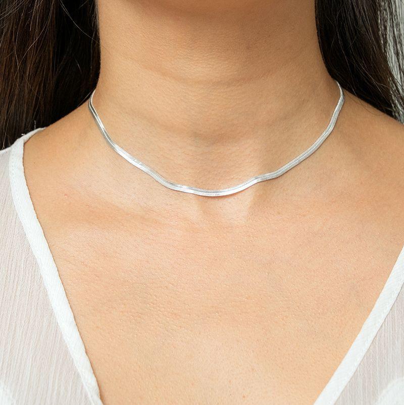 Collar plata 925 Florencia-1