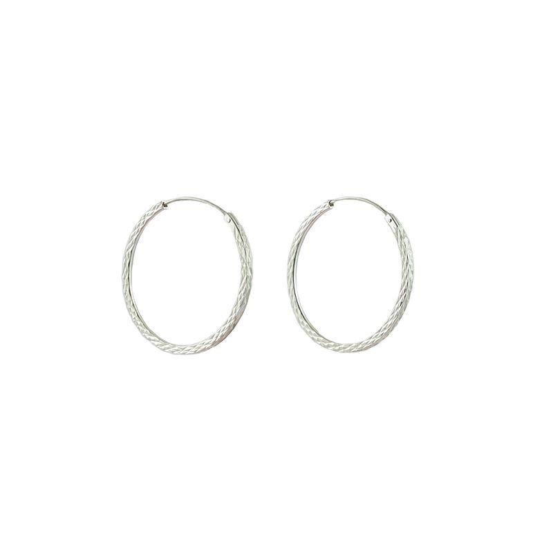 Argollas geometricas plata Grimaldi-0