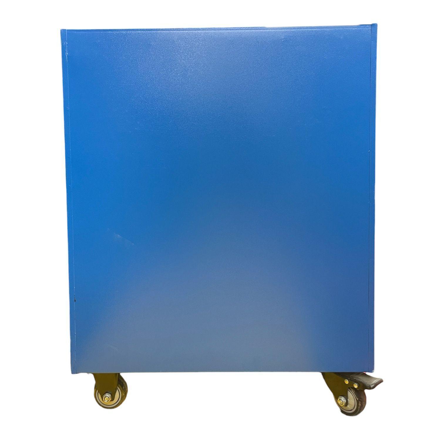 Carro Porta Herramientas 1 Cajon con ruedas azul-0