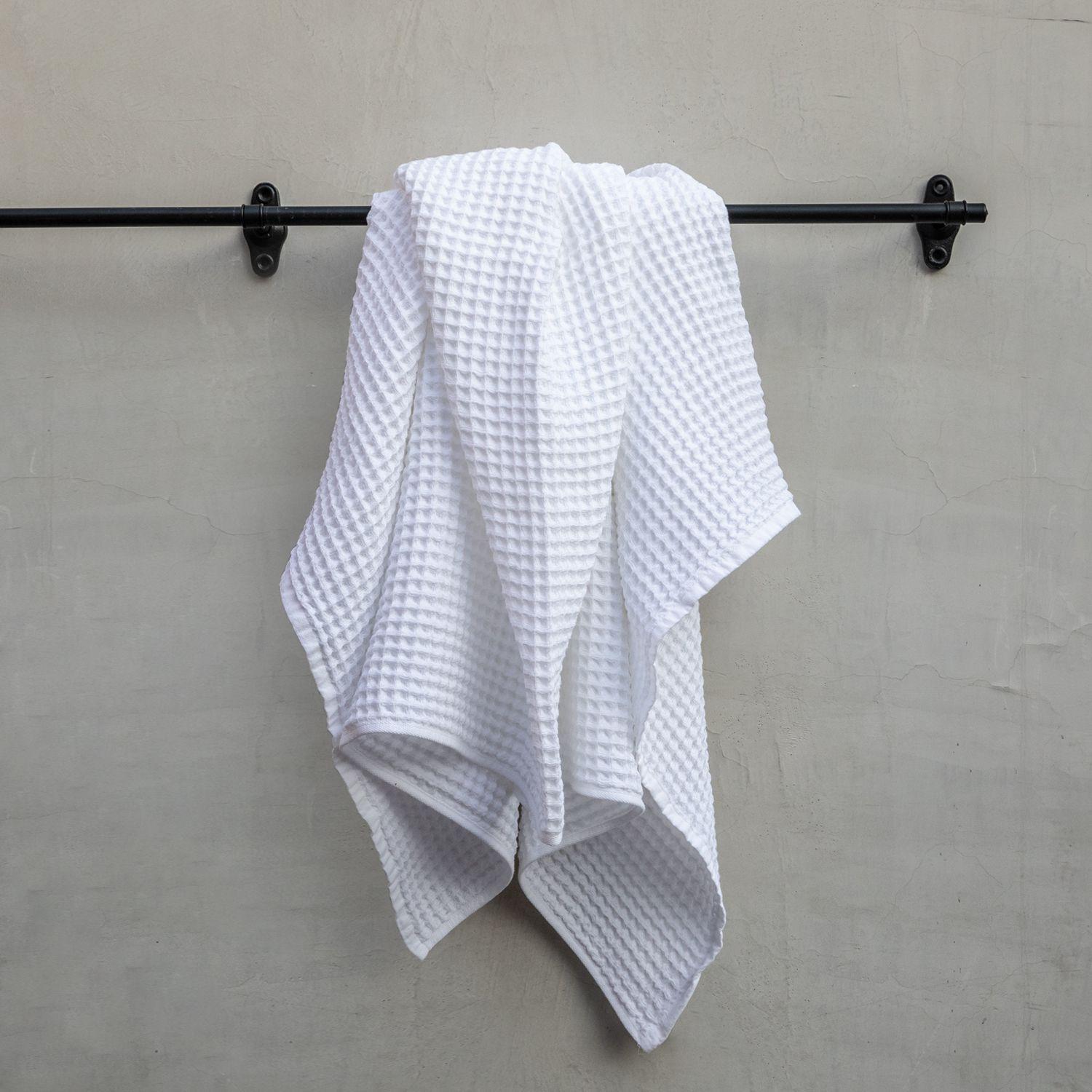 Toalla Waffle mediana 100% algodón-0