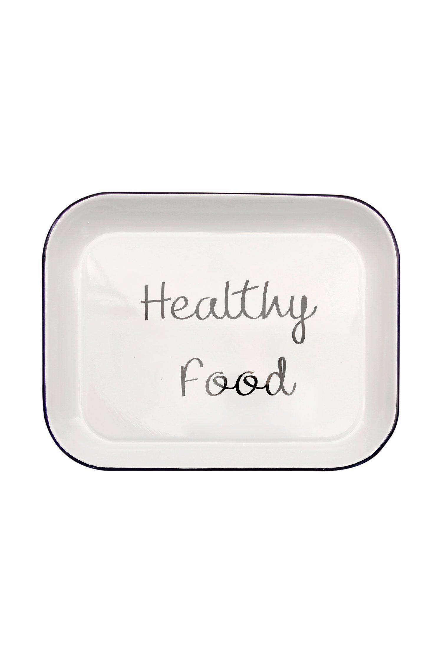 Bandeja Healthy Food Enamel - Simple by Puro-0