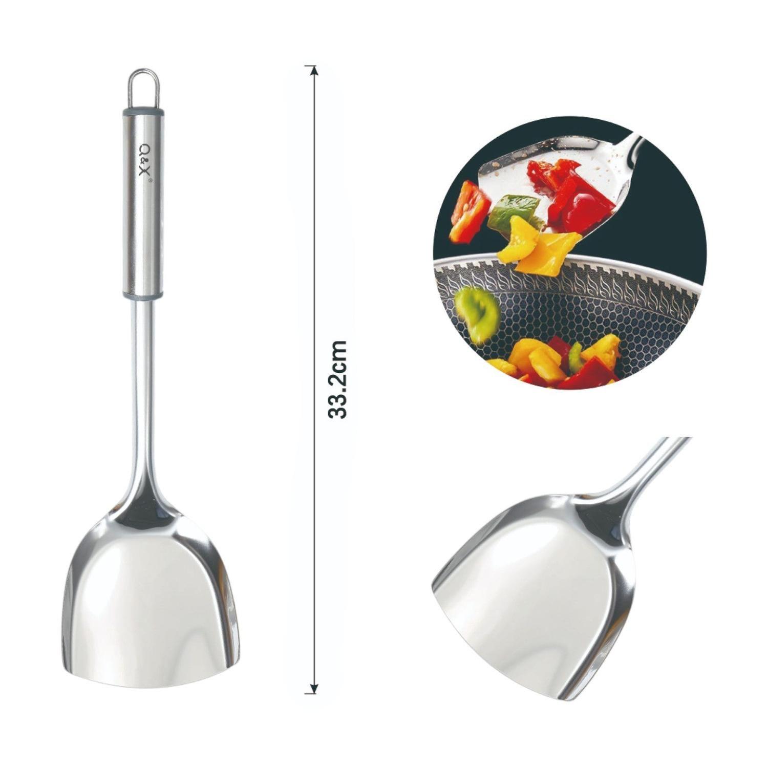 TXM29-47 Espatula para sarten con mango ovalado 33.2X10CM-2