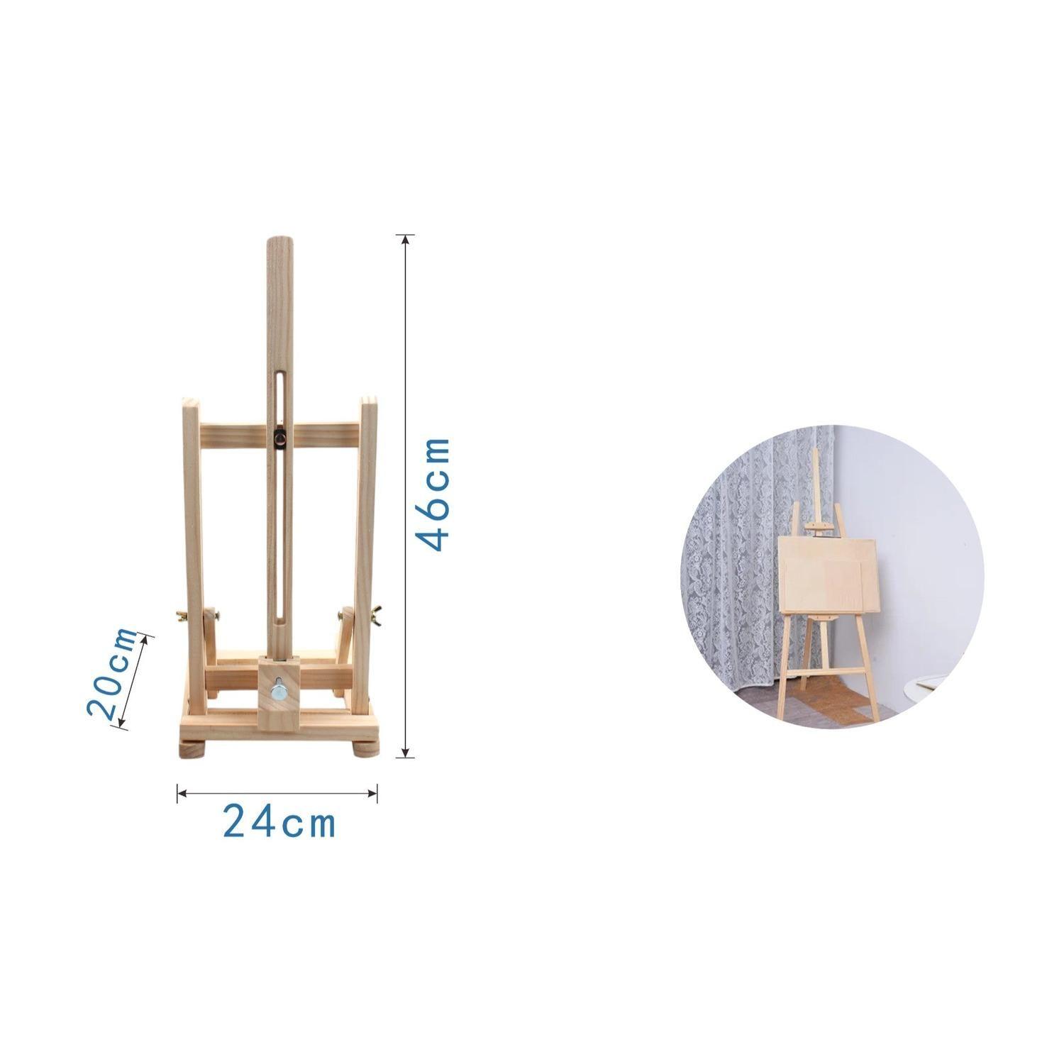 Caballete Madera Pino 20x24x46cm-3