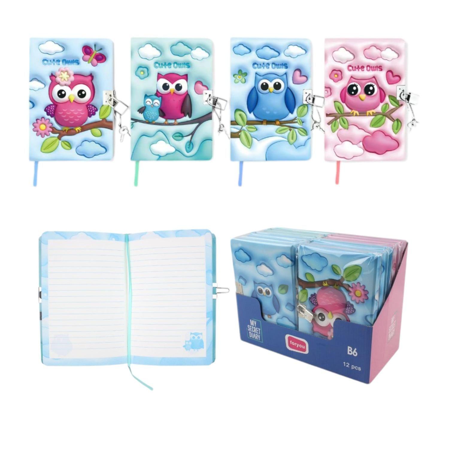 Libreta de Wuho con Candados B6 (12.5x17.6)cm-0