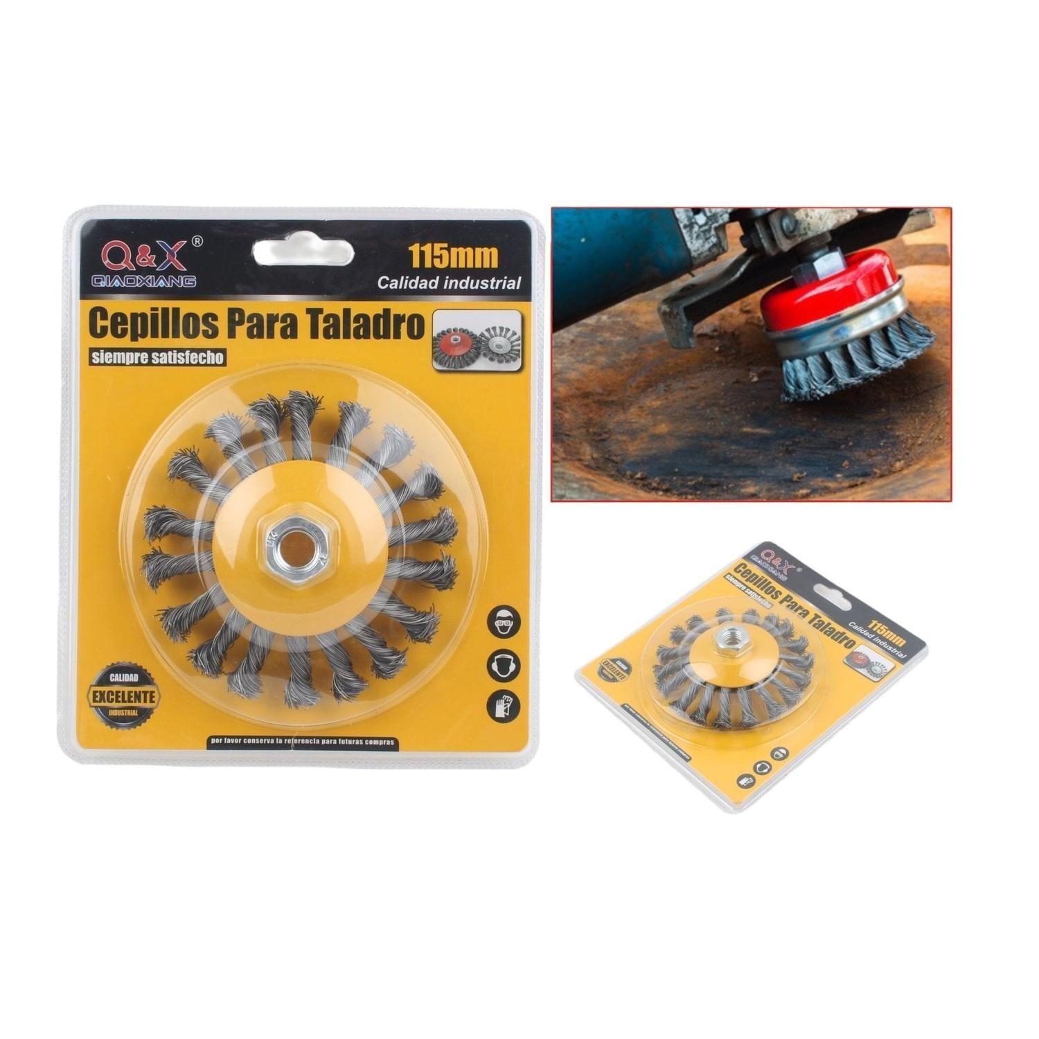 1 Cepillo De Disco De Alambre De 115 Mm.-3