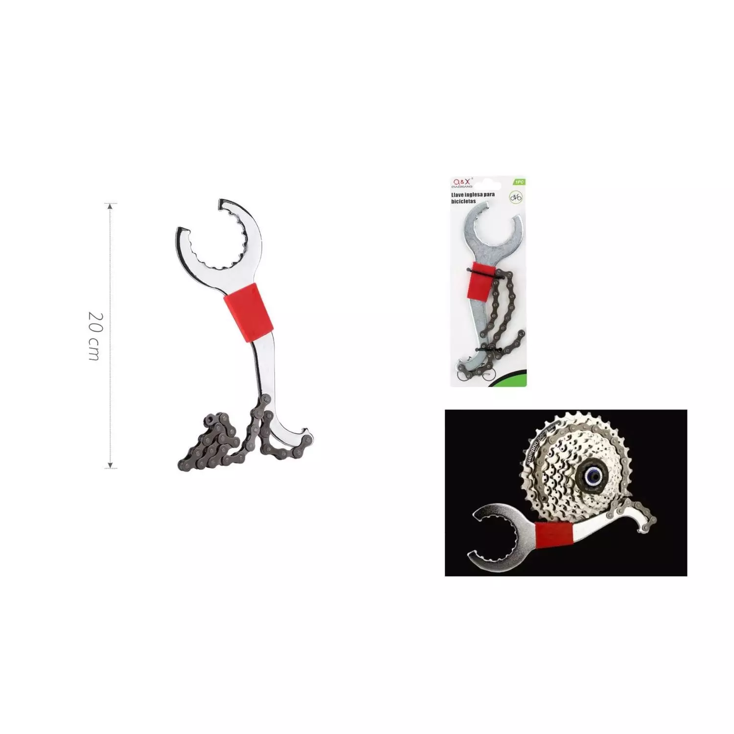 Llave combinada para bicicleta-1