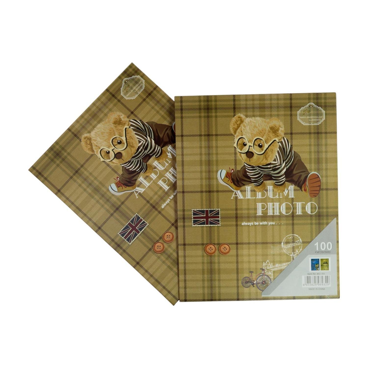 Álbum De Fotos Osito 100 Fotos 10x15Cm-0