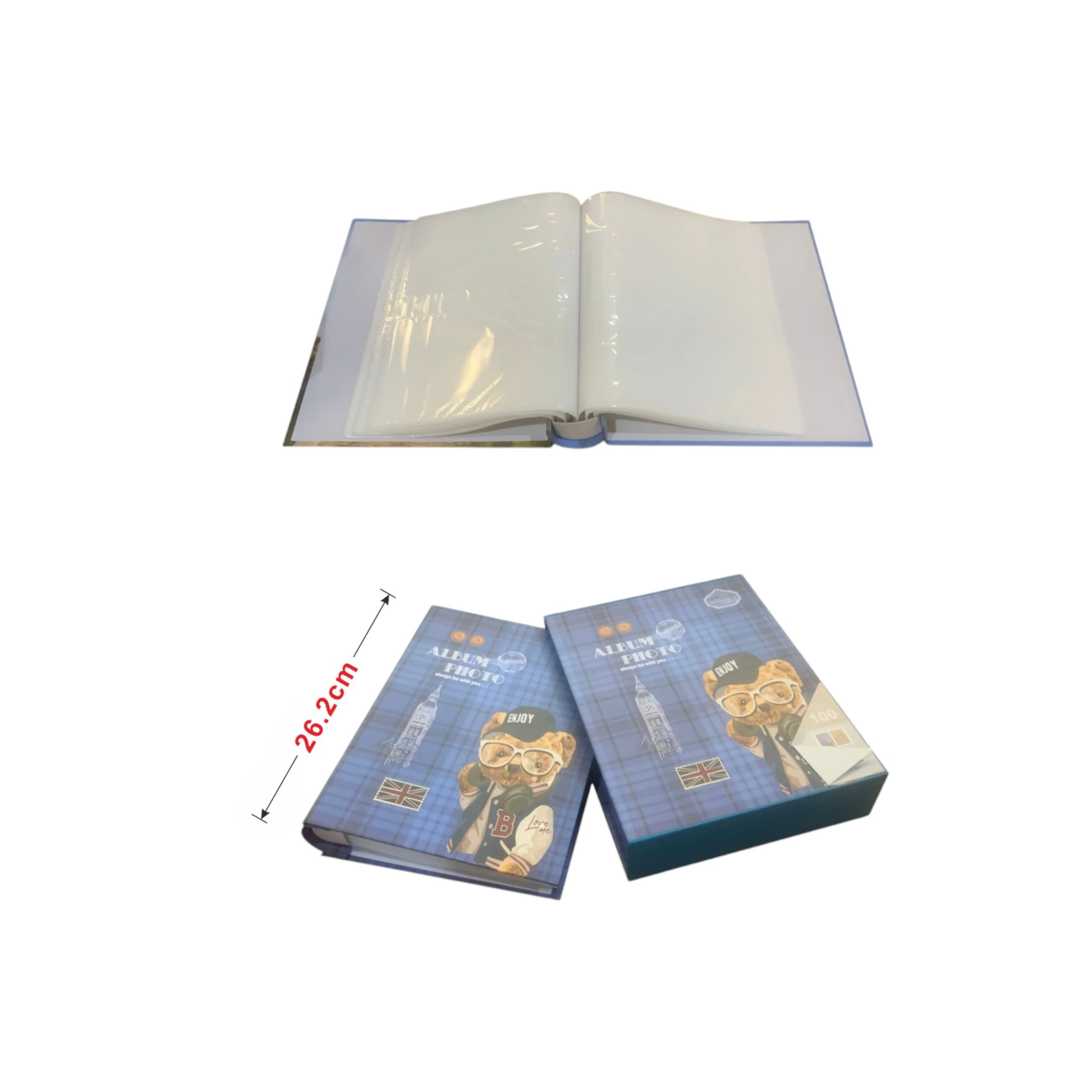 Álbum De Fotos Osito 100 Fotos 10x15Cm-1