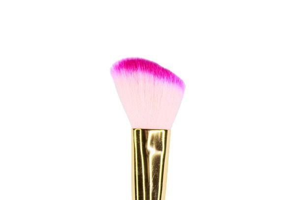 Brocha Angulada de Maquillaje Estilo Sirena 18,5 cm-1