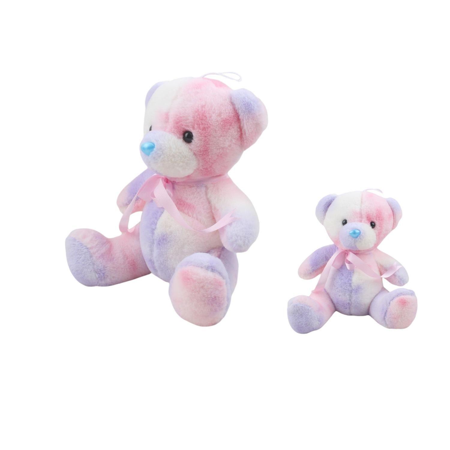 Oso de peluche teñido 25 cm-0