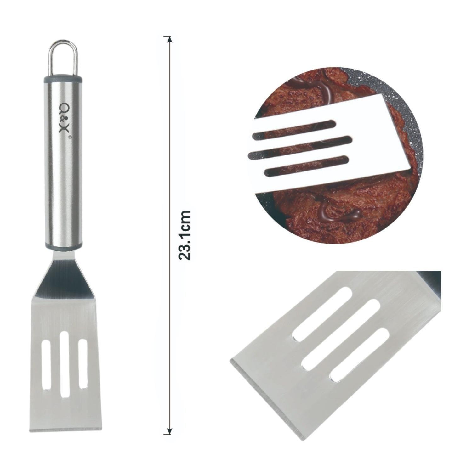 TXM29-90 Espatula de tres agujeros con mango ovalado 23.1X4CM-2