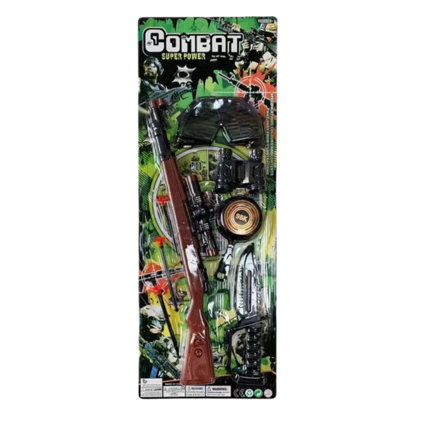 Set De Pistola Cazar Combat NiÑos 3+-0