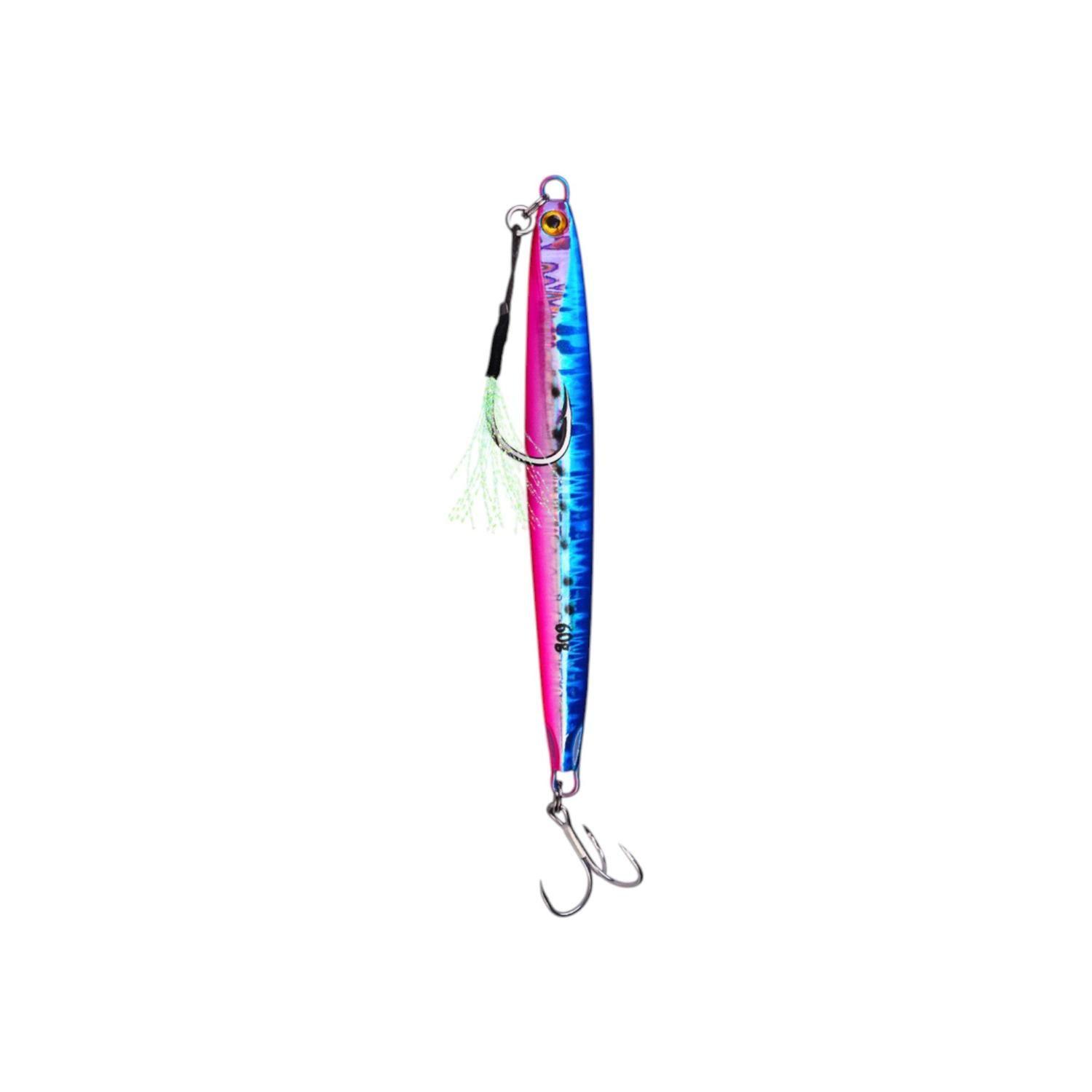 Señuelo de plomo 1004-40G con triple anzuelo-0