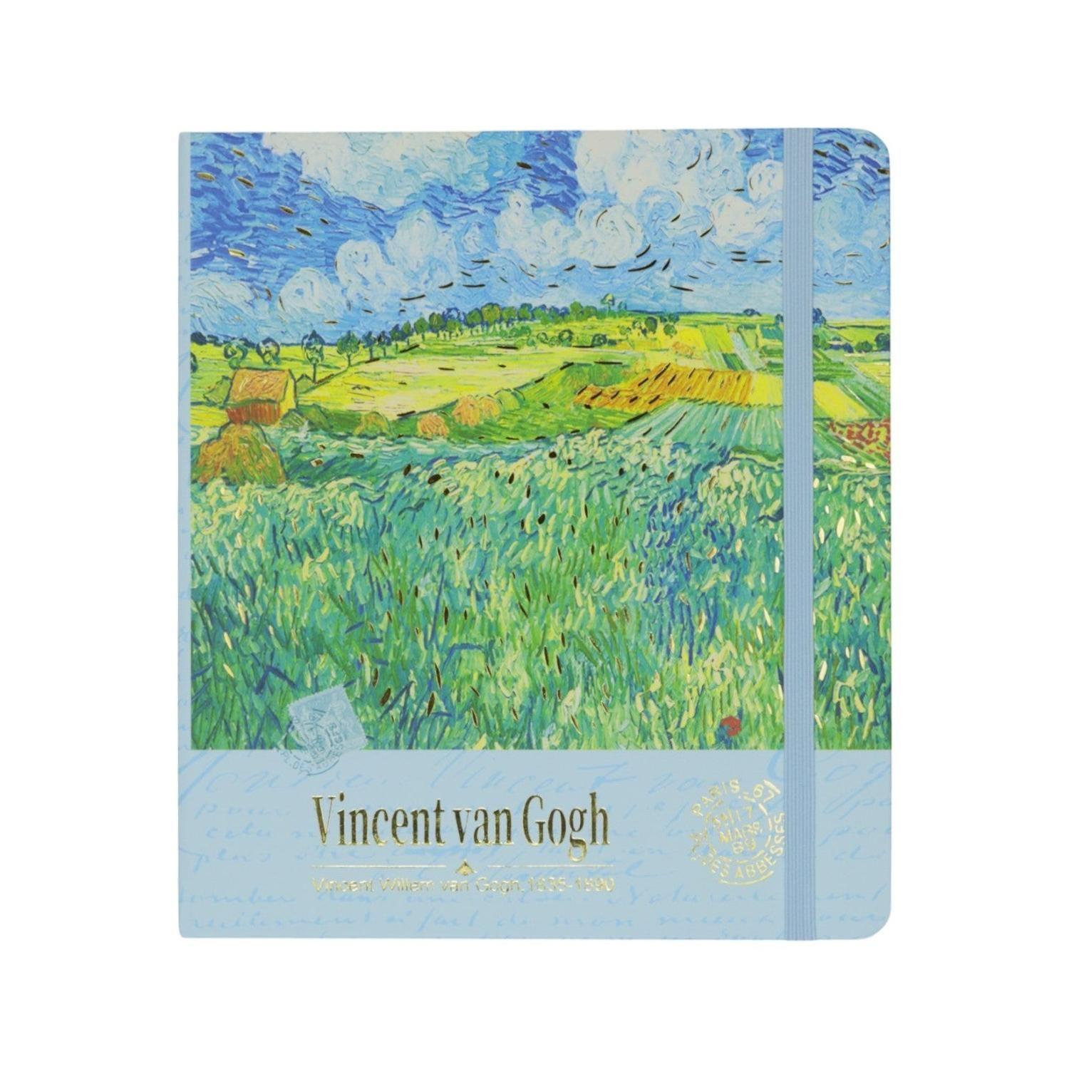 Cuaderno Cuadrado al estilo Van Gogh-6