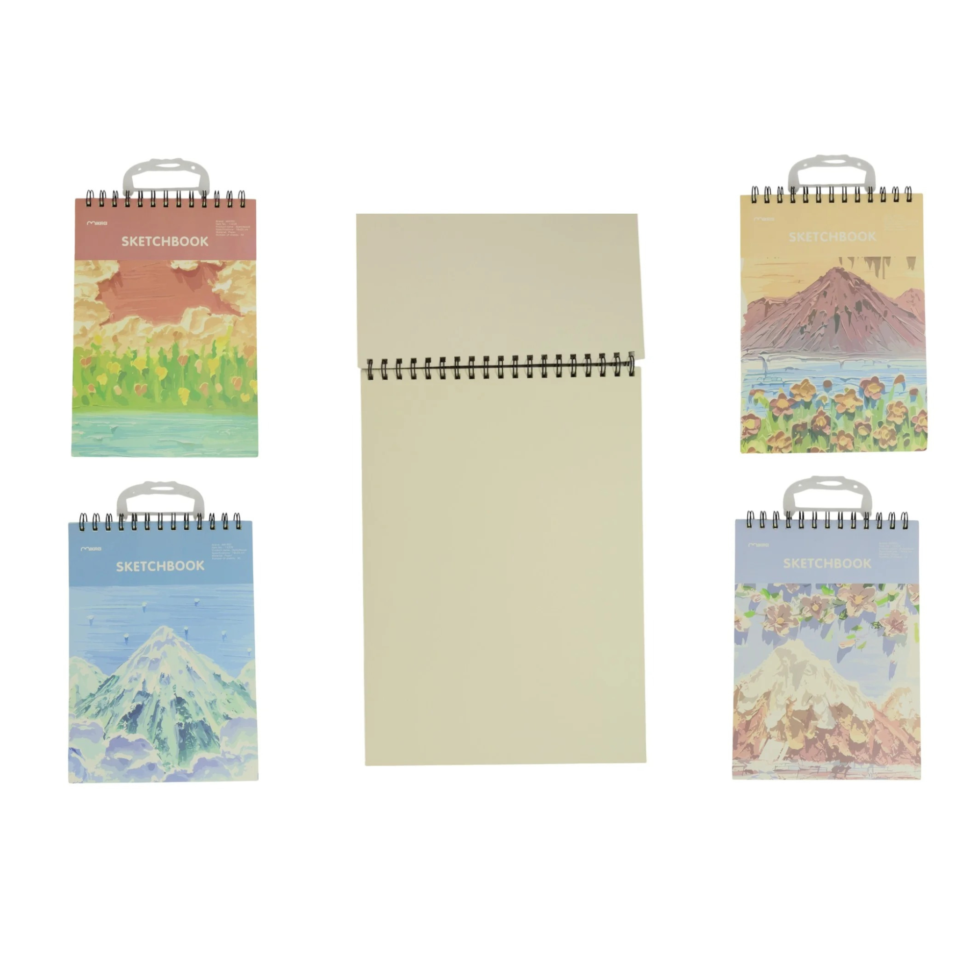 Cuaderno de dibujo 25x18 cm pequeño-1