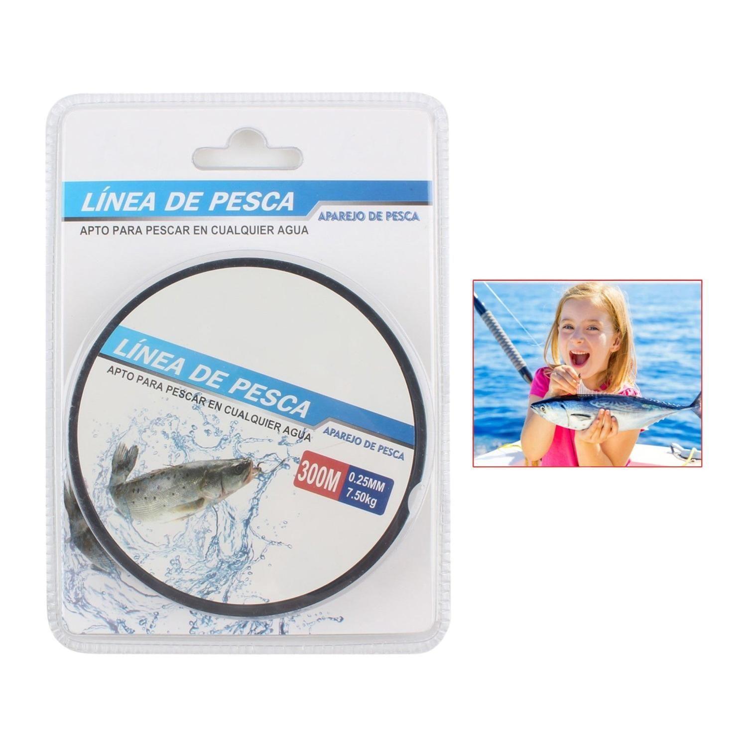 Línea De Pesca De 300 Metros 0,25 Mm-0