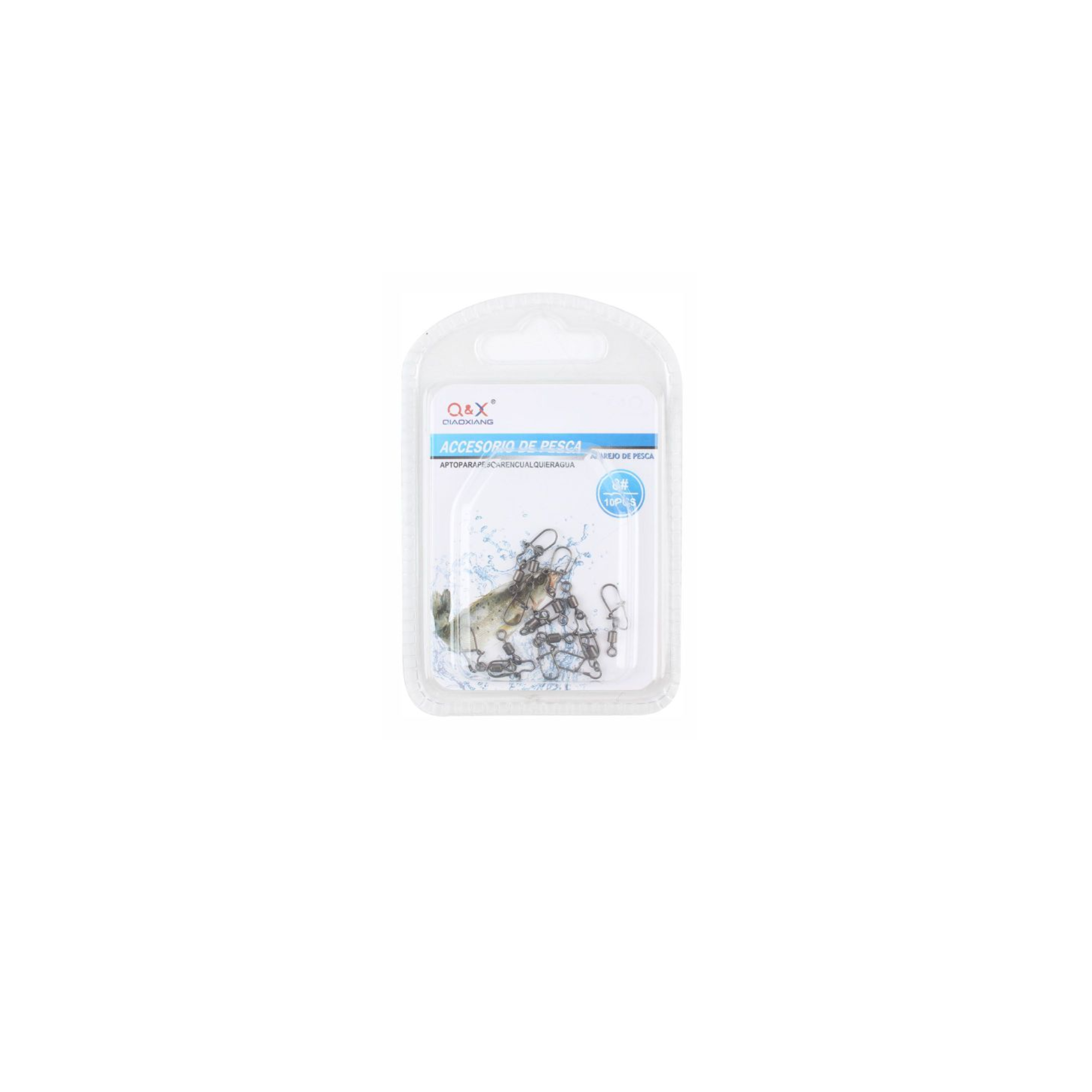 Accesorios Para Artes De Pesca American + Pin Mejorado 8# 10Pcs-0