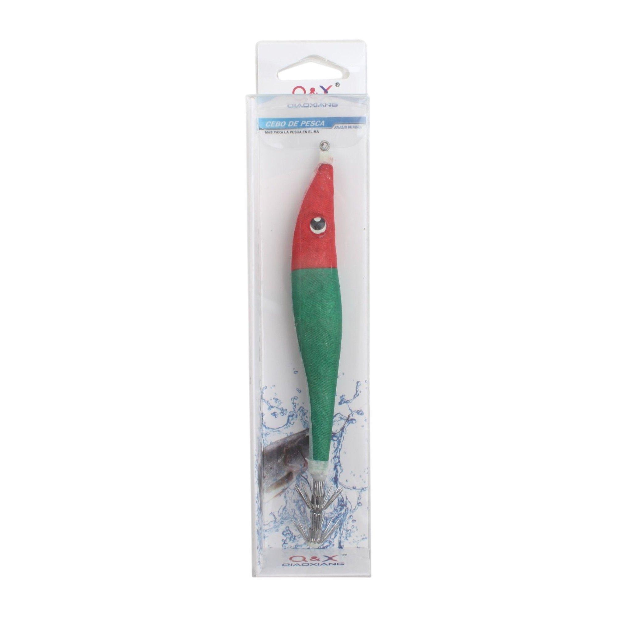 Anzuelo de Plomo para Calamar 100g | Señuelo Tipo Pota | Alta Eficacia en Pesca Marina-0