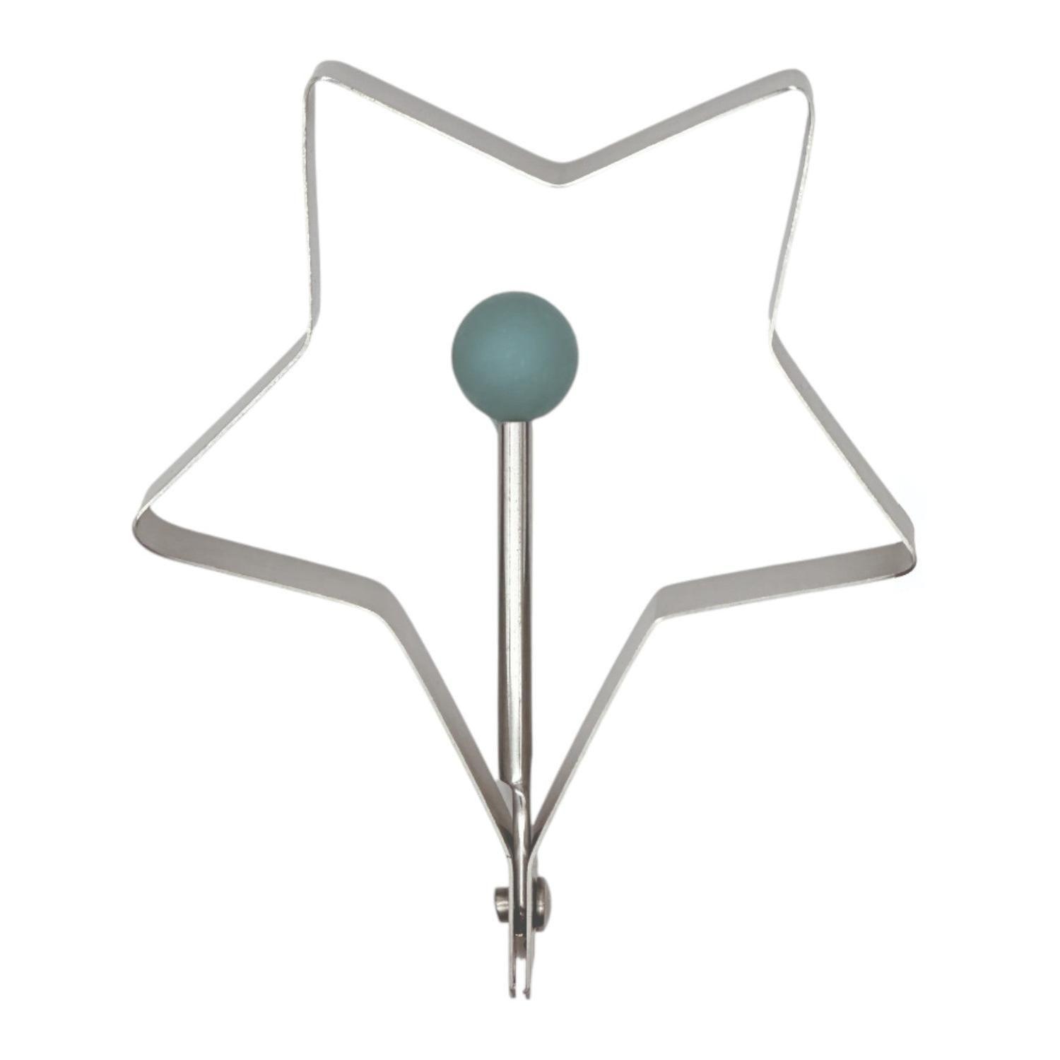 Molde para huevo frito en forma de estrella de acero inoxidable 430-0