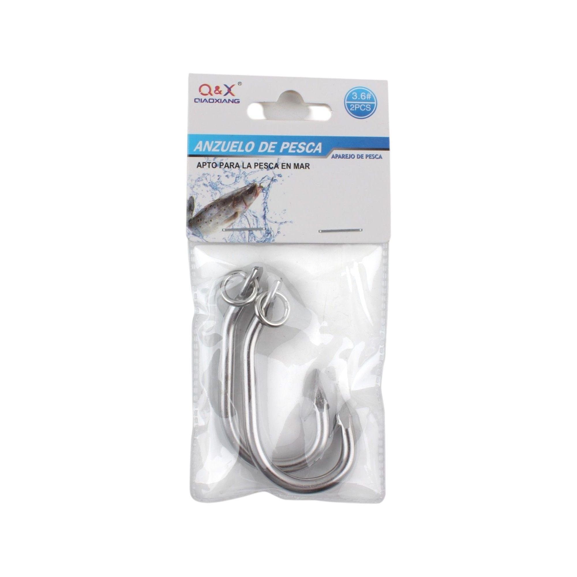 Anzuelo De Pesca En El Mar 3.6# 2 Piezas-0