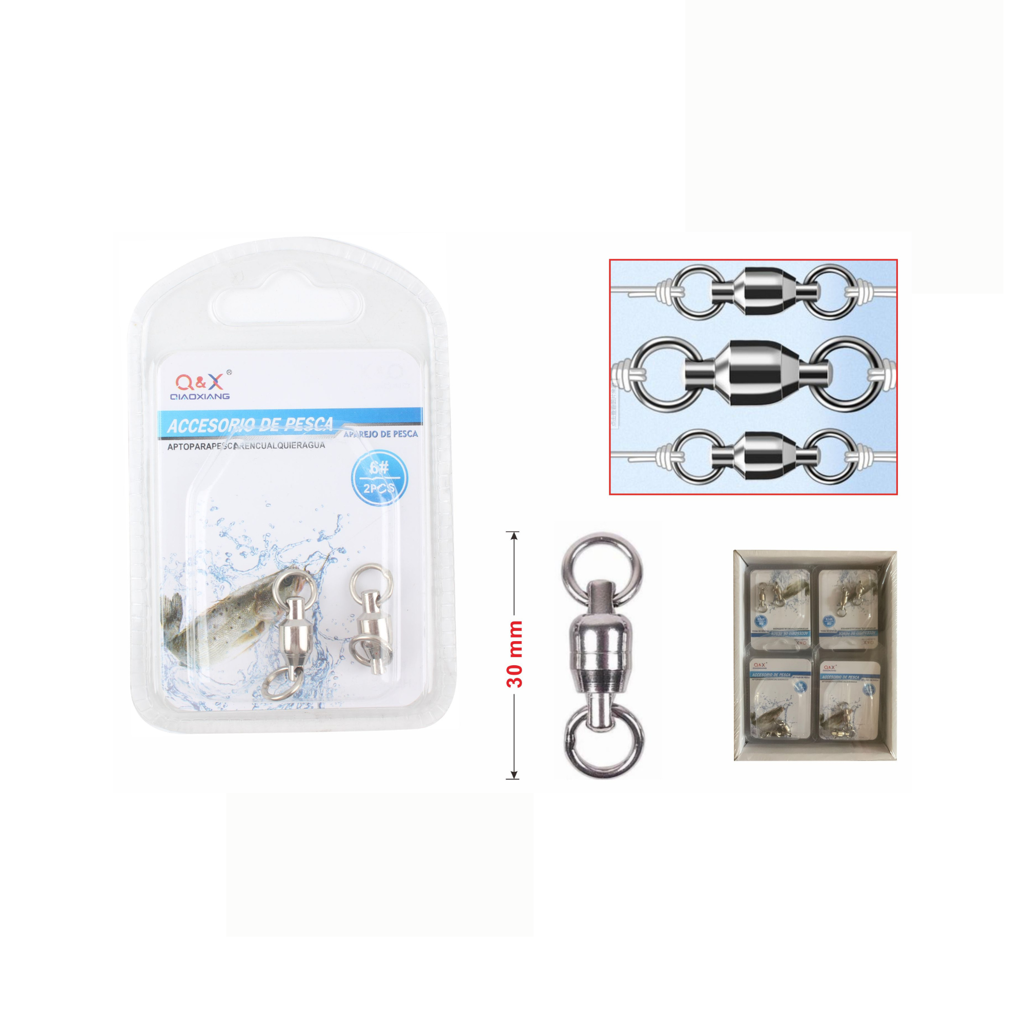 Dawu Rodamiento Giratorio 6# 2Pcs-1