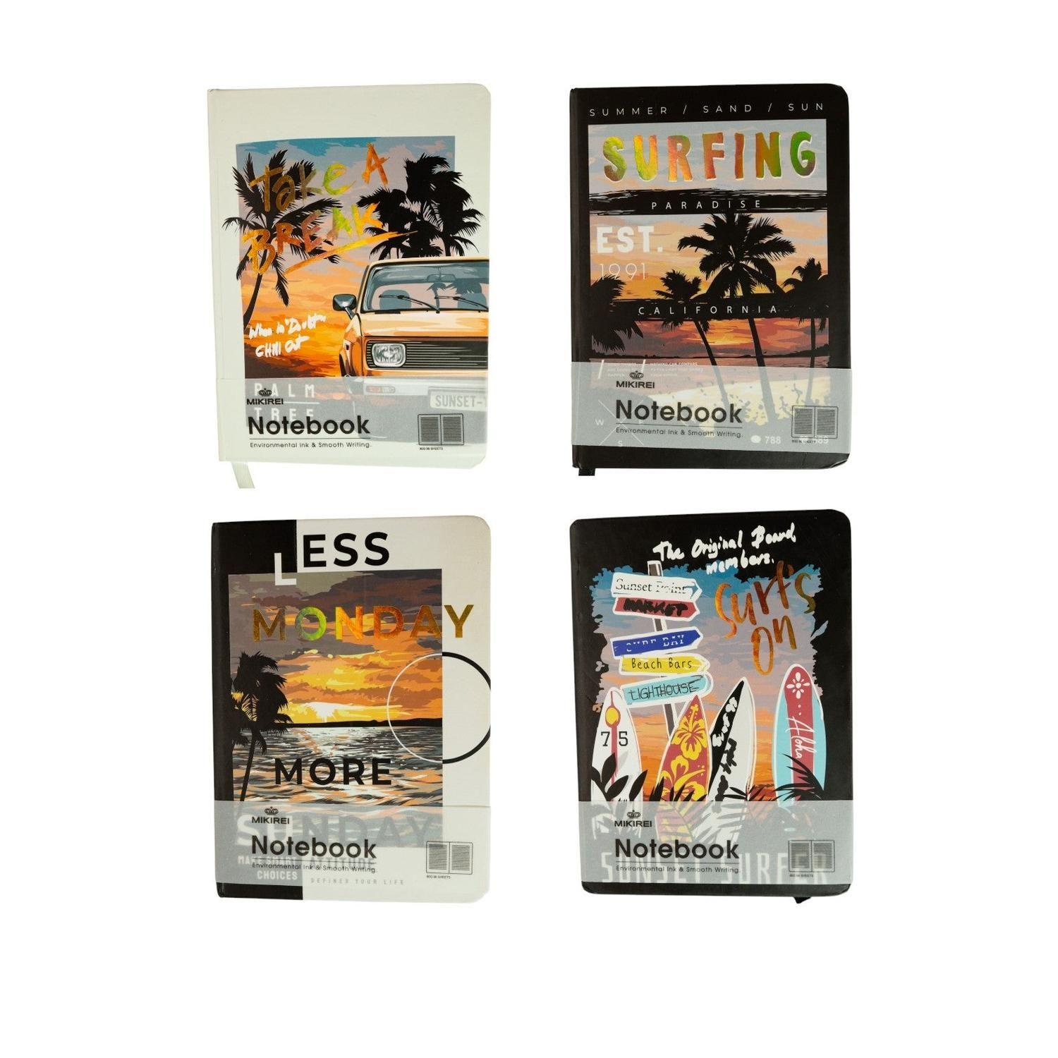 Cuaderno diseño veraniego 10.5 x 7.5 cm-0