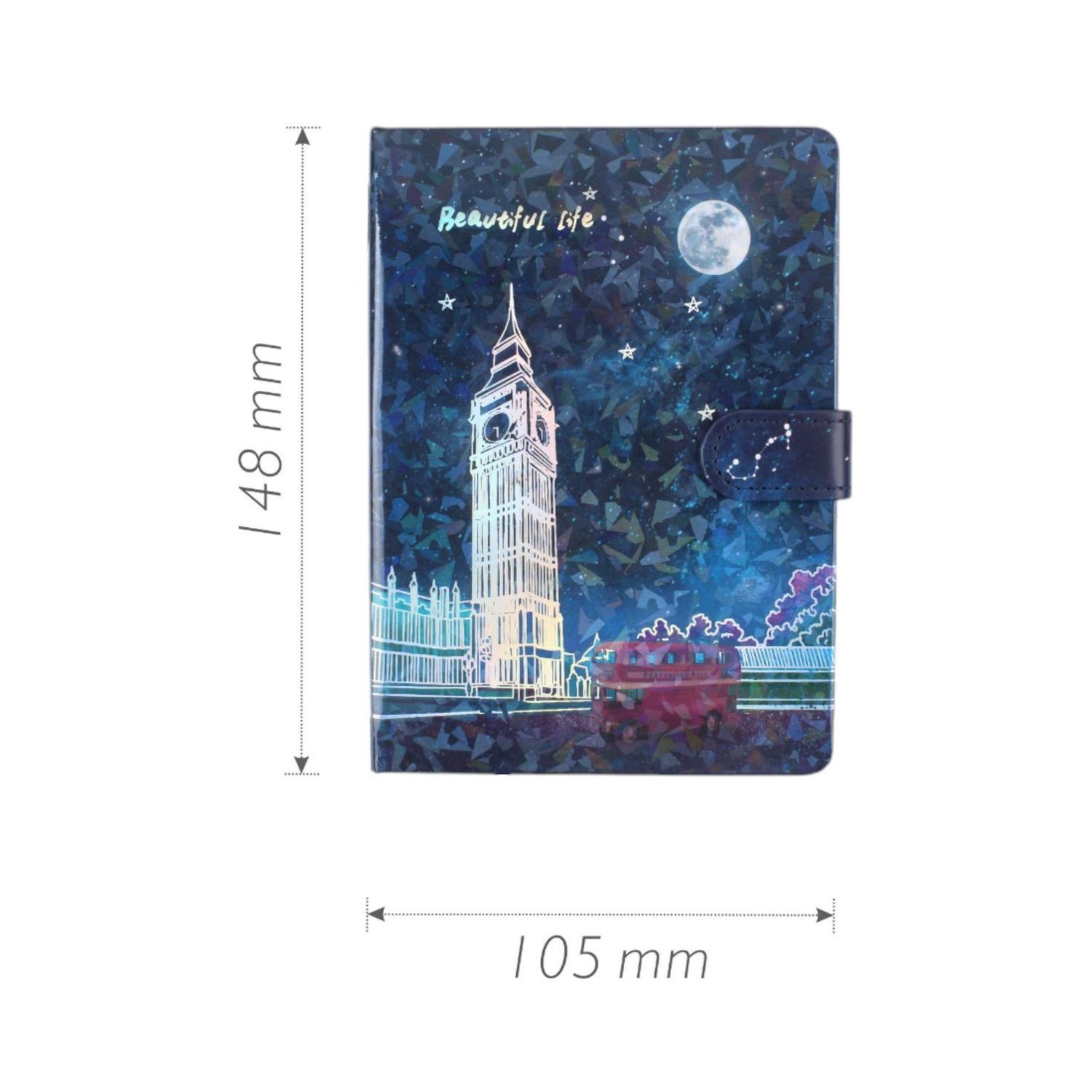 Cuaderno A6 diseño ciudades nocturnas-1