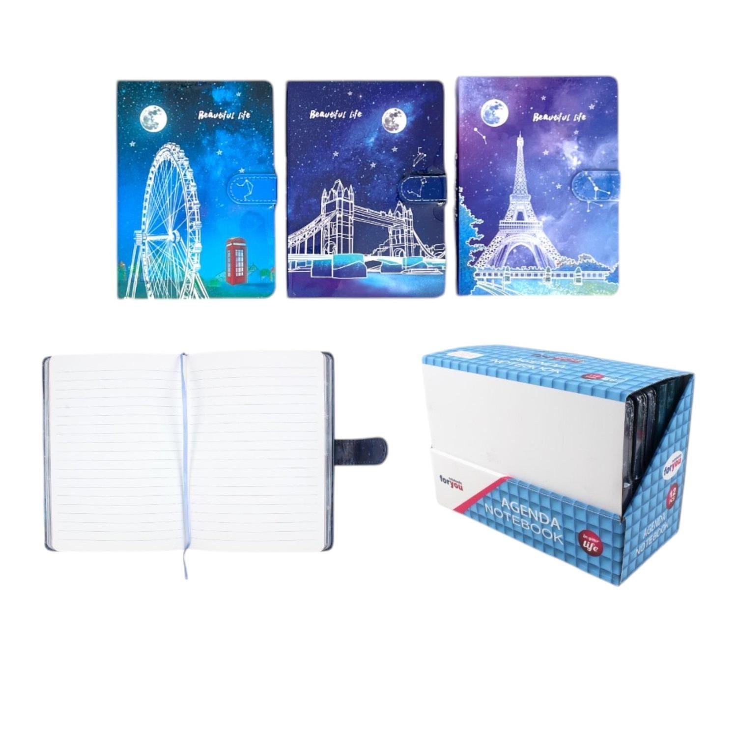 Cuaderno A6 diseño ciudades nocturnas-2