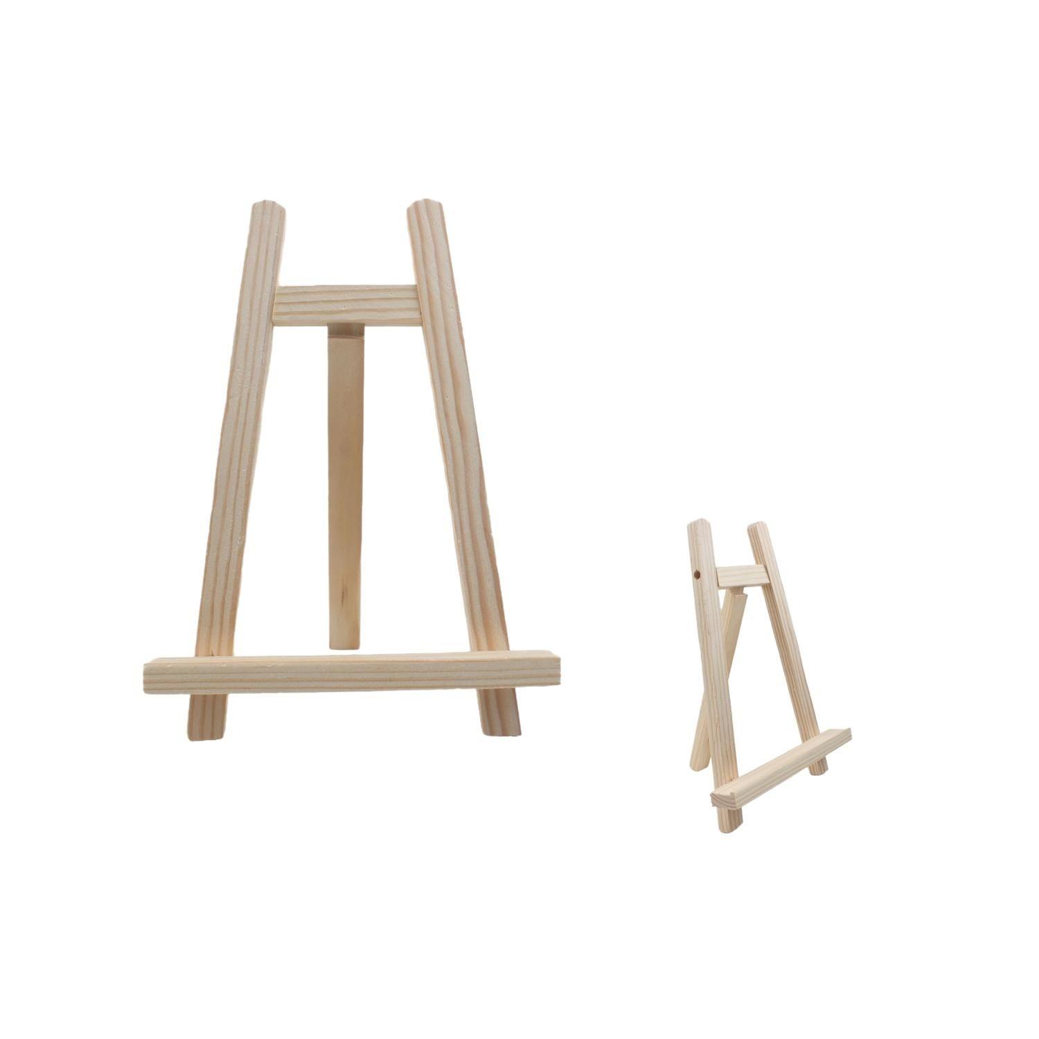 Atril Caballete Pino para Pintar 15x20cm-1