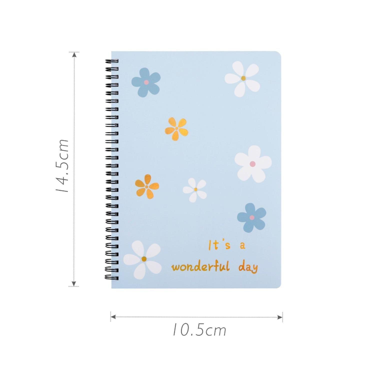 Libreta pequeña de espiral 14.5 x 10.5 cm-1